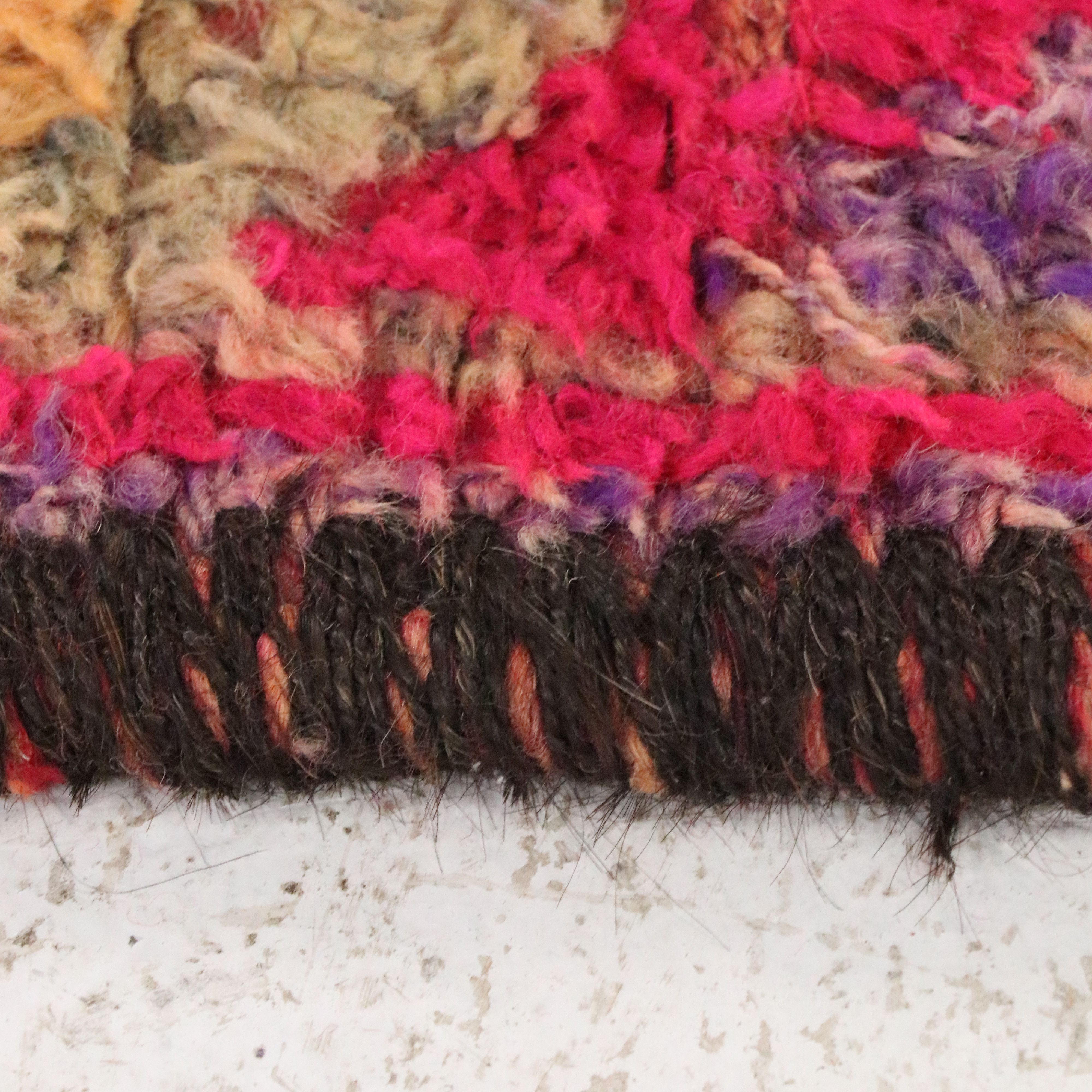 3'1 x 10'10 Hand-Knotted Moroccan Berber Long Rug