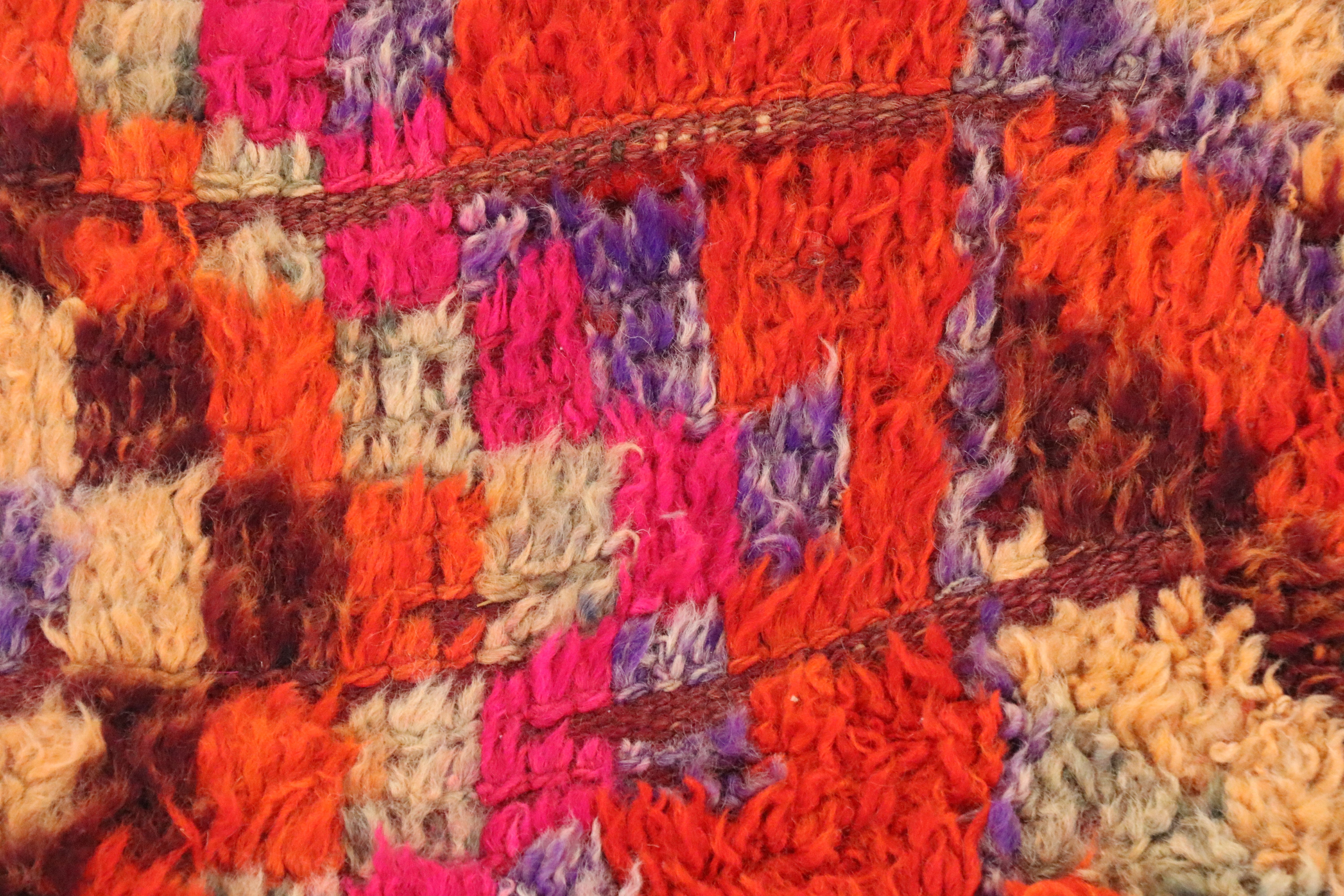 3'1 x 10'10 Hand-Knotted Moroccan Berber Long Rug