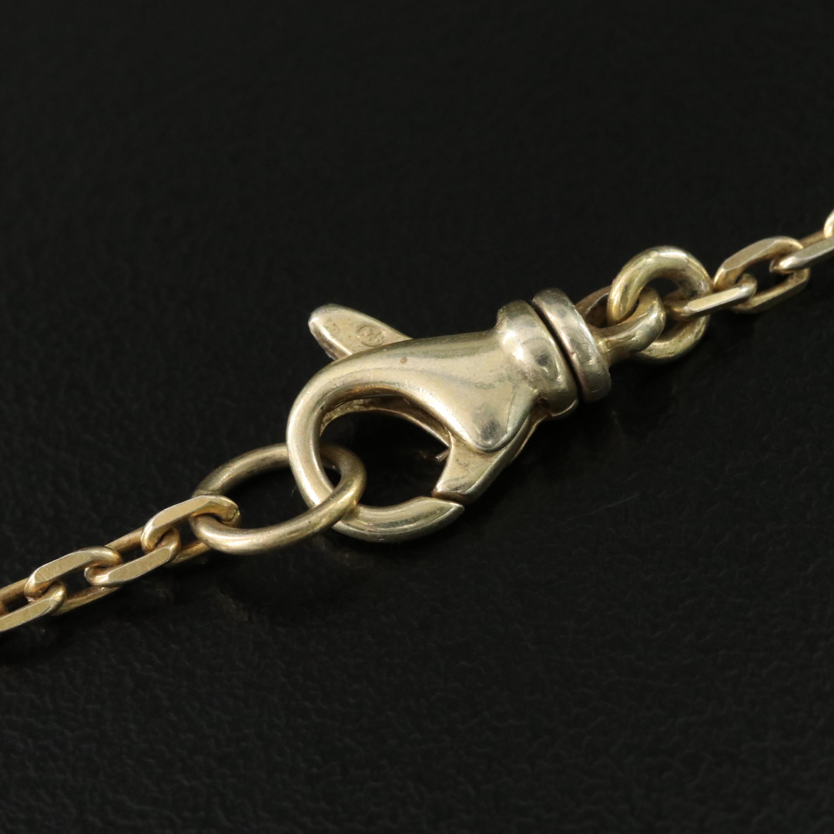 Sterling Gemstone, Tourmalinated and Rutilated Quartz Necklace