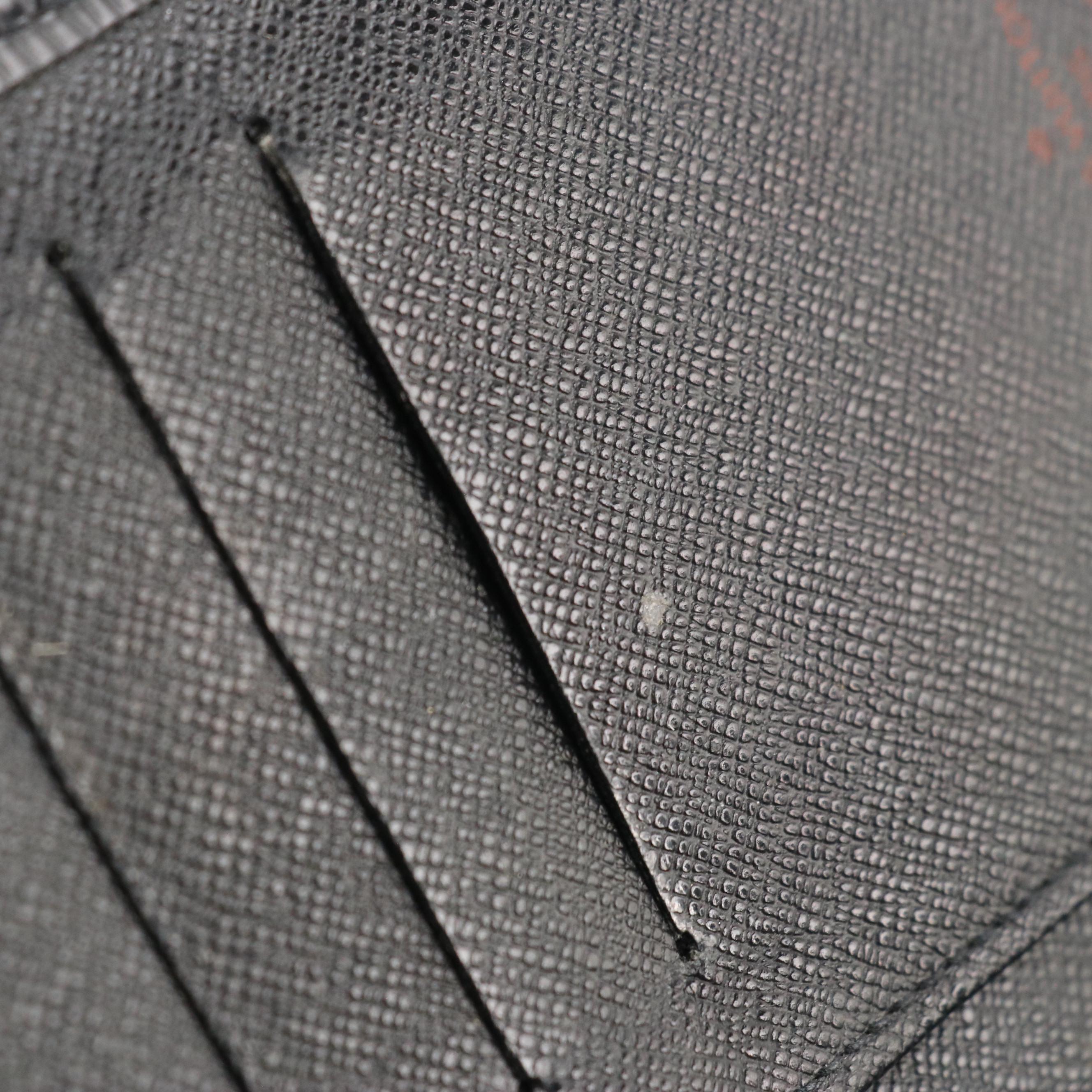 Louis Vuitton Brazza Long Wallet in Black Epi Leather