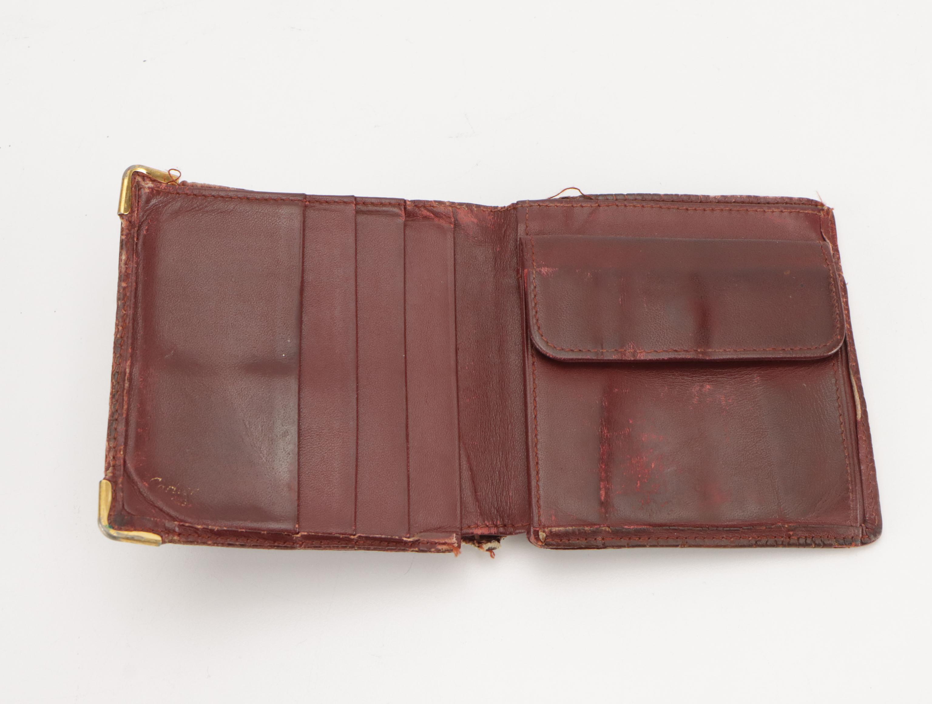 Cartier Bifold Wallet in Leather