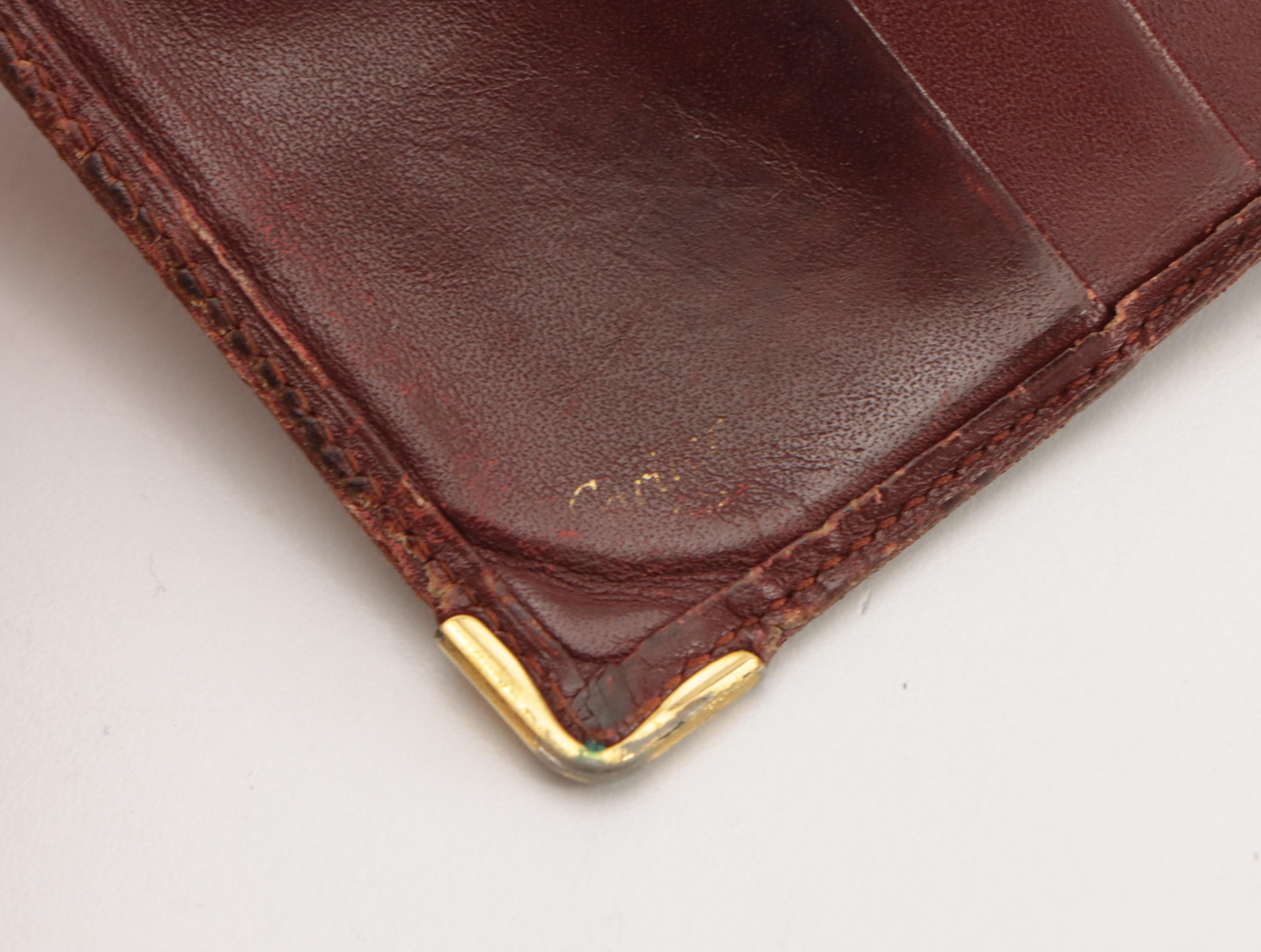Cartier Bifold Wallet in Leather