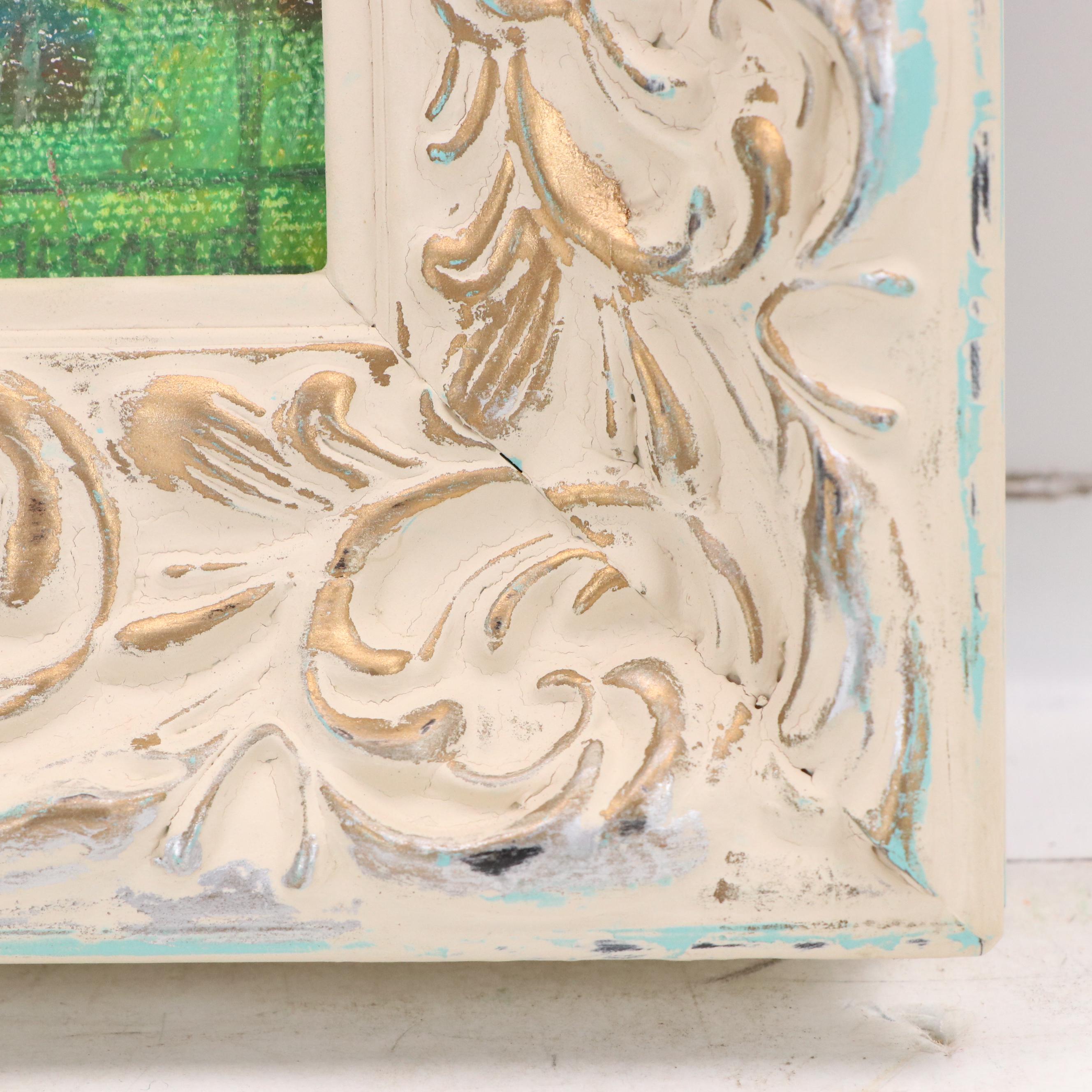 Sheila Fleischer Oil Pastel Landscape "Early Morning," 2013