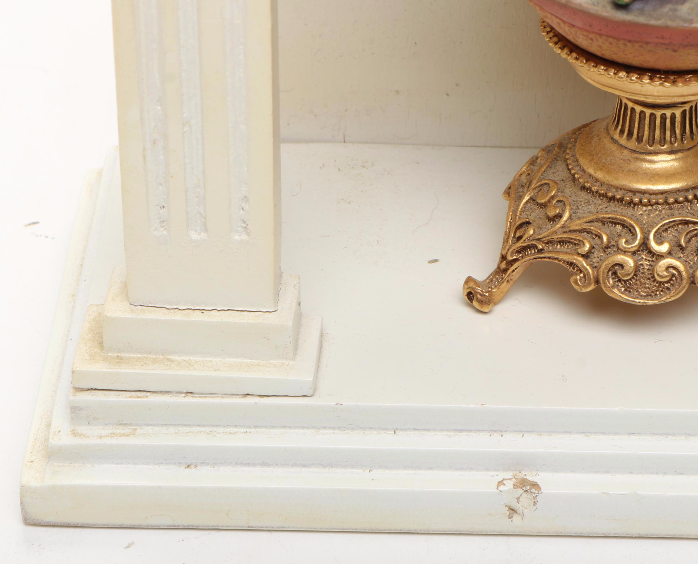 The Franklin Mint "Gone with the Wind" Miniature Egg Collection in Display Case