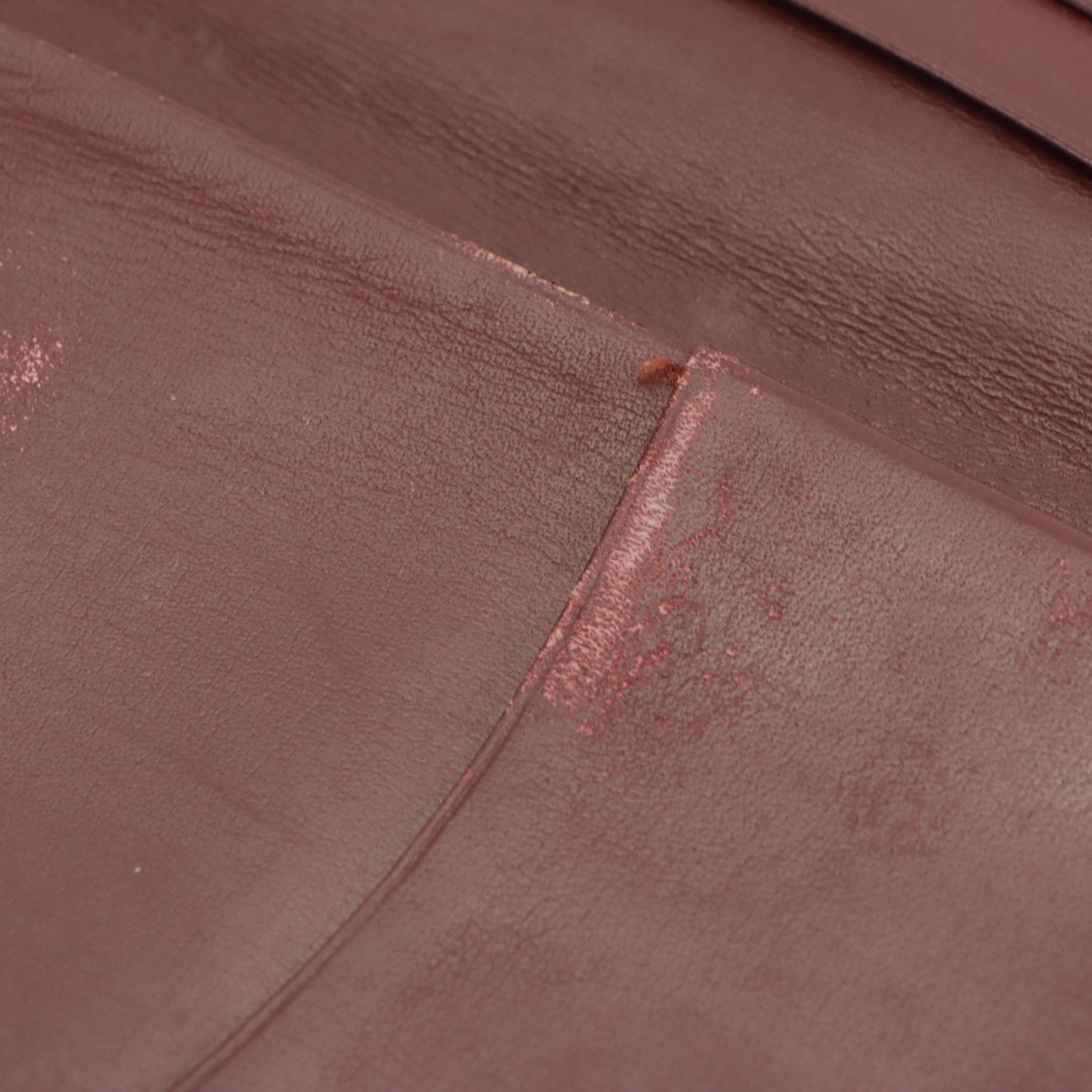 Cartier Must de Cartier Bifold Long Wallet in Burgundy Leather