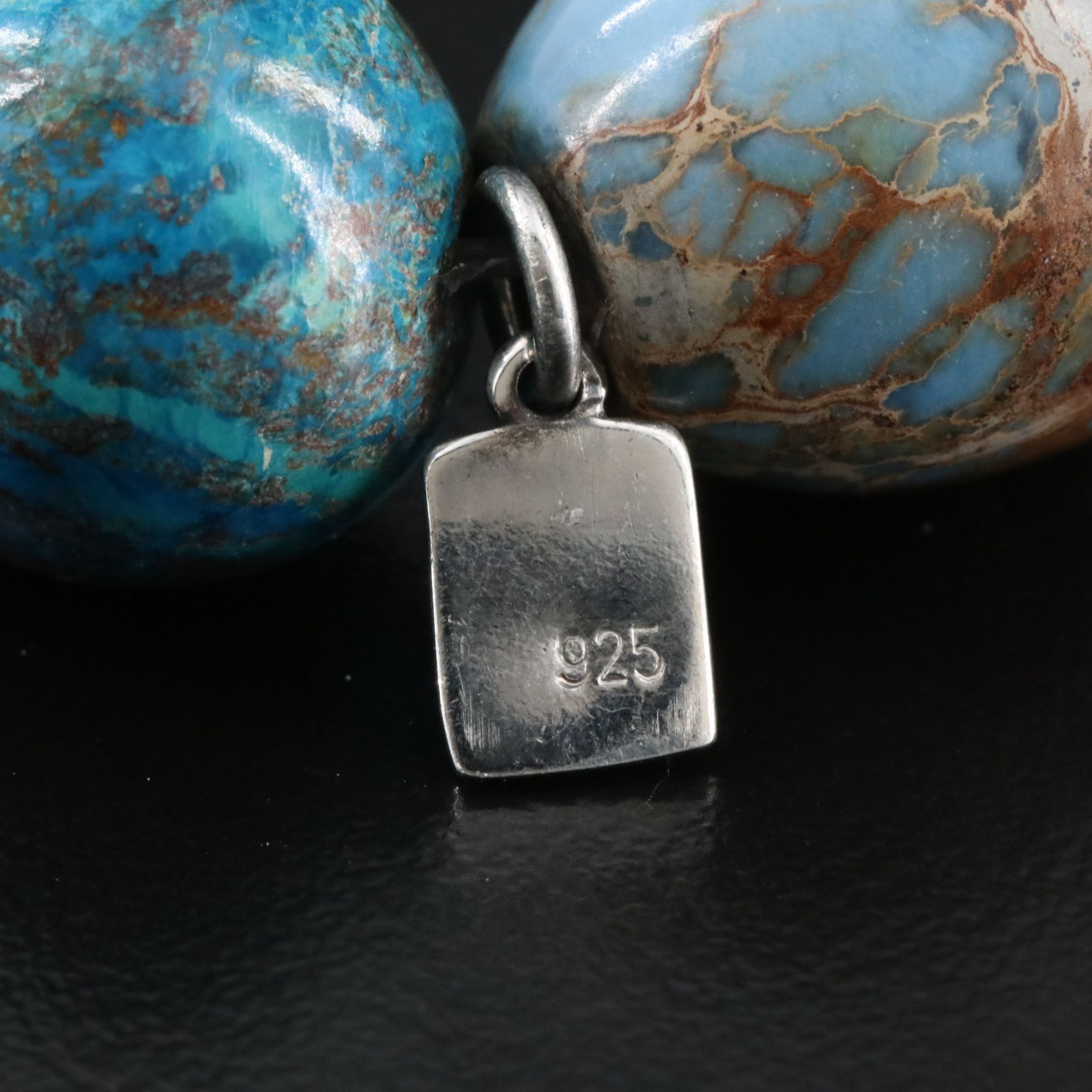 Sheryl Lowe Sterling Turquioise, Pavé Diamond and Gemstone Bracelet