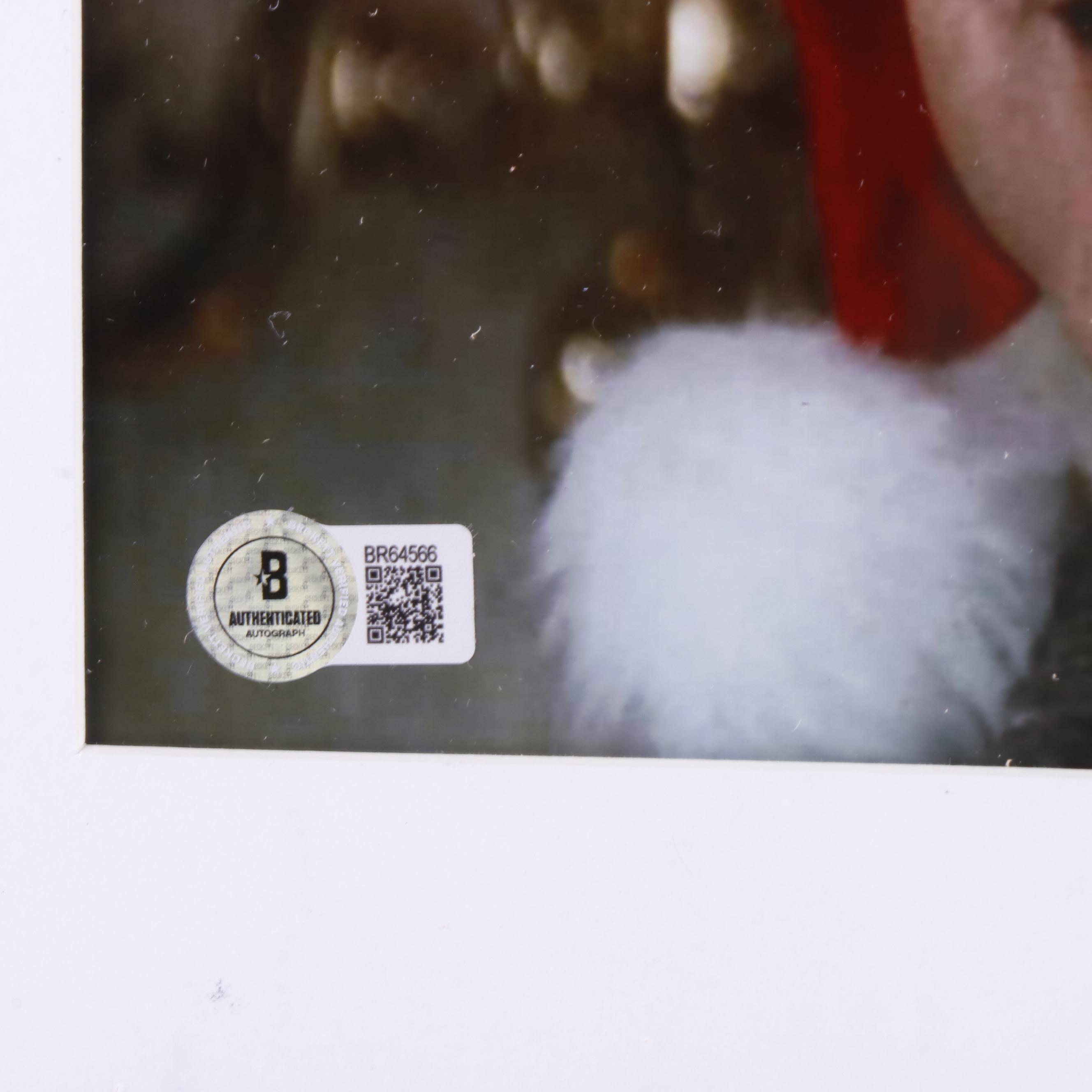 Chevy Chase Signed “Christmas Vacation” Movie Print in Matted Frame, Beckett