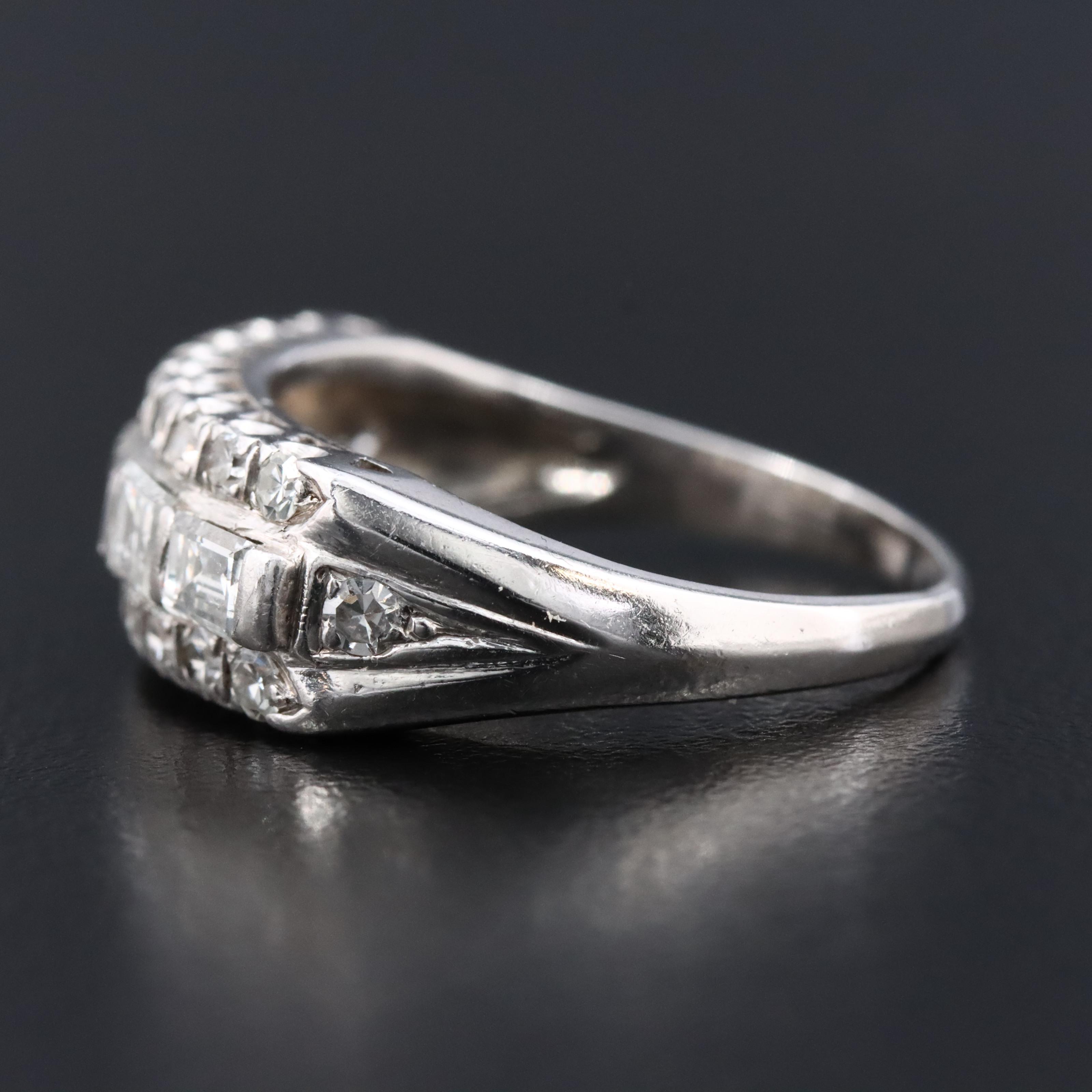 Platinum 1.47 CTW Diamond Ring