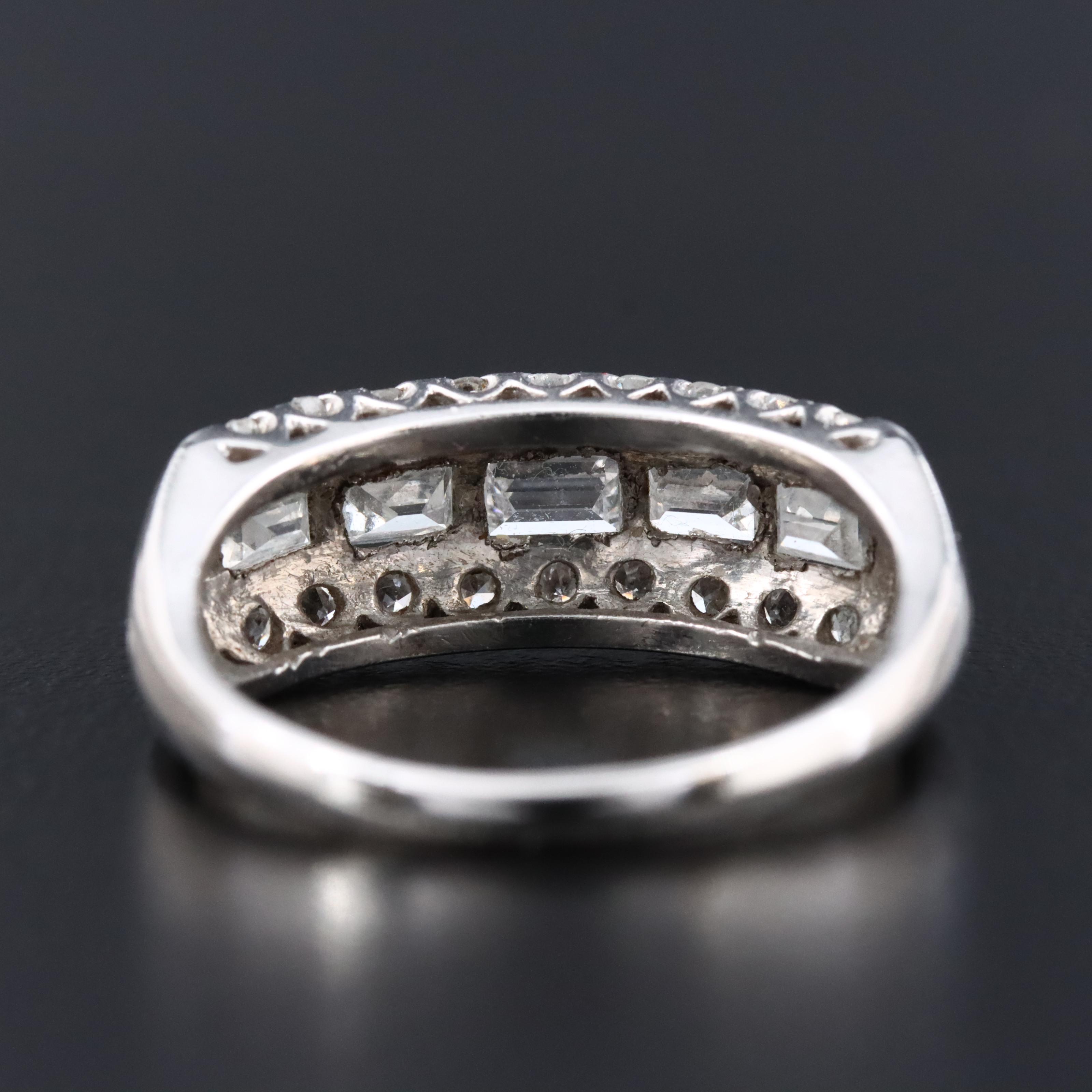 Platinum 1.47 CTW Diamond Ring