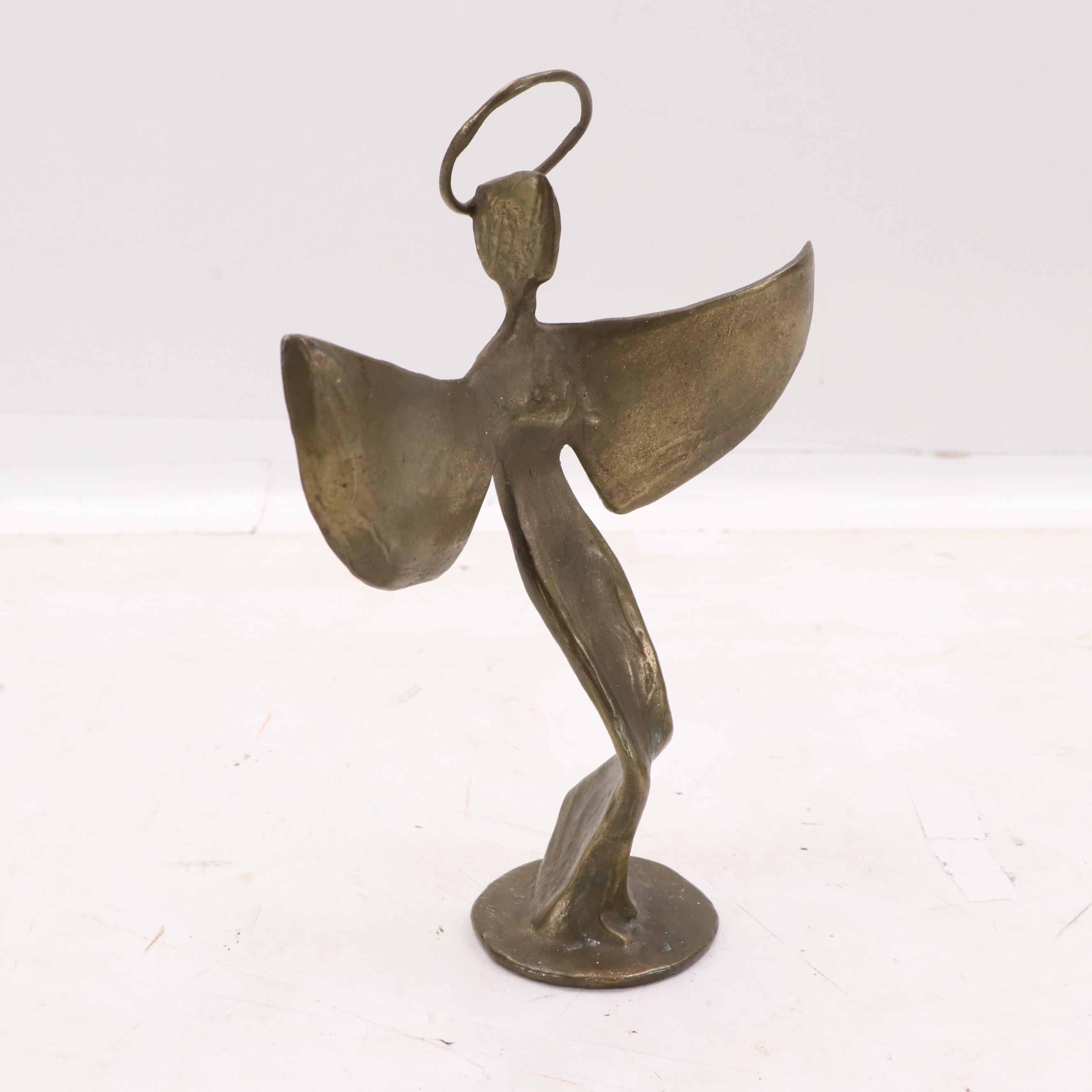 Bronze Sculpture of Angel After Bob Winship, 1980