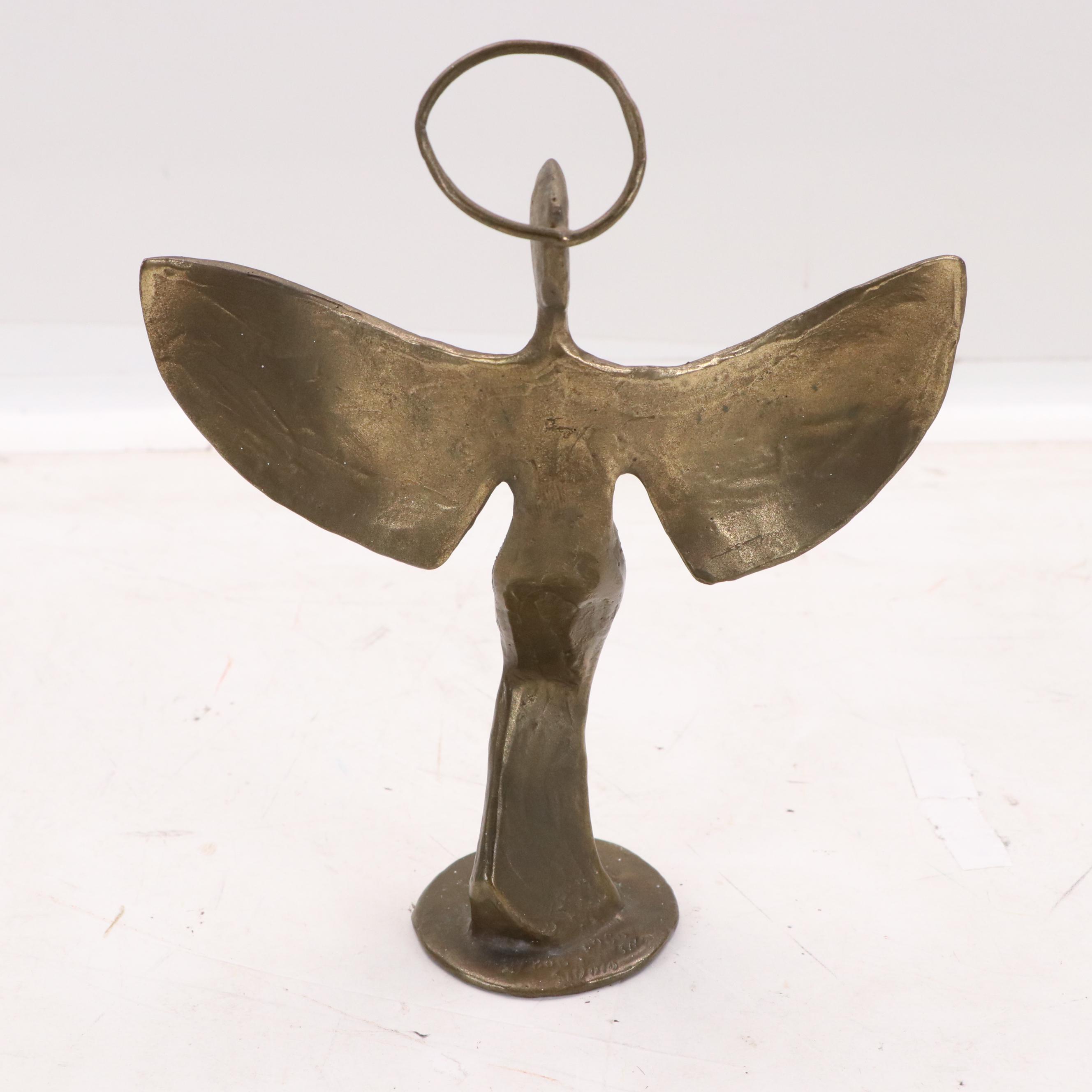 Bronze Sculpture of Angel After Bob Winship, 1980