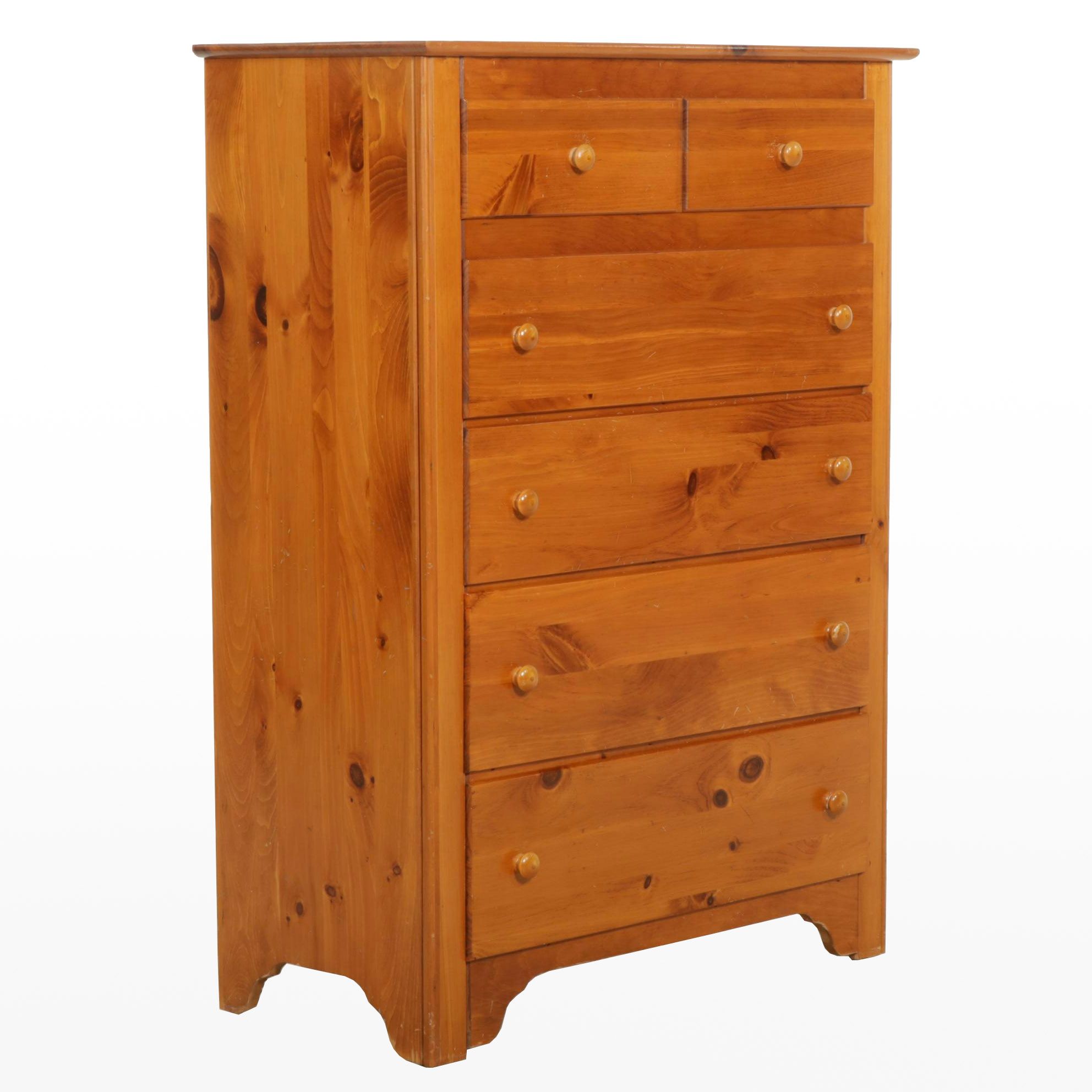 Yield House Pine Chest of Drawers, Late 20th Century
