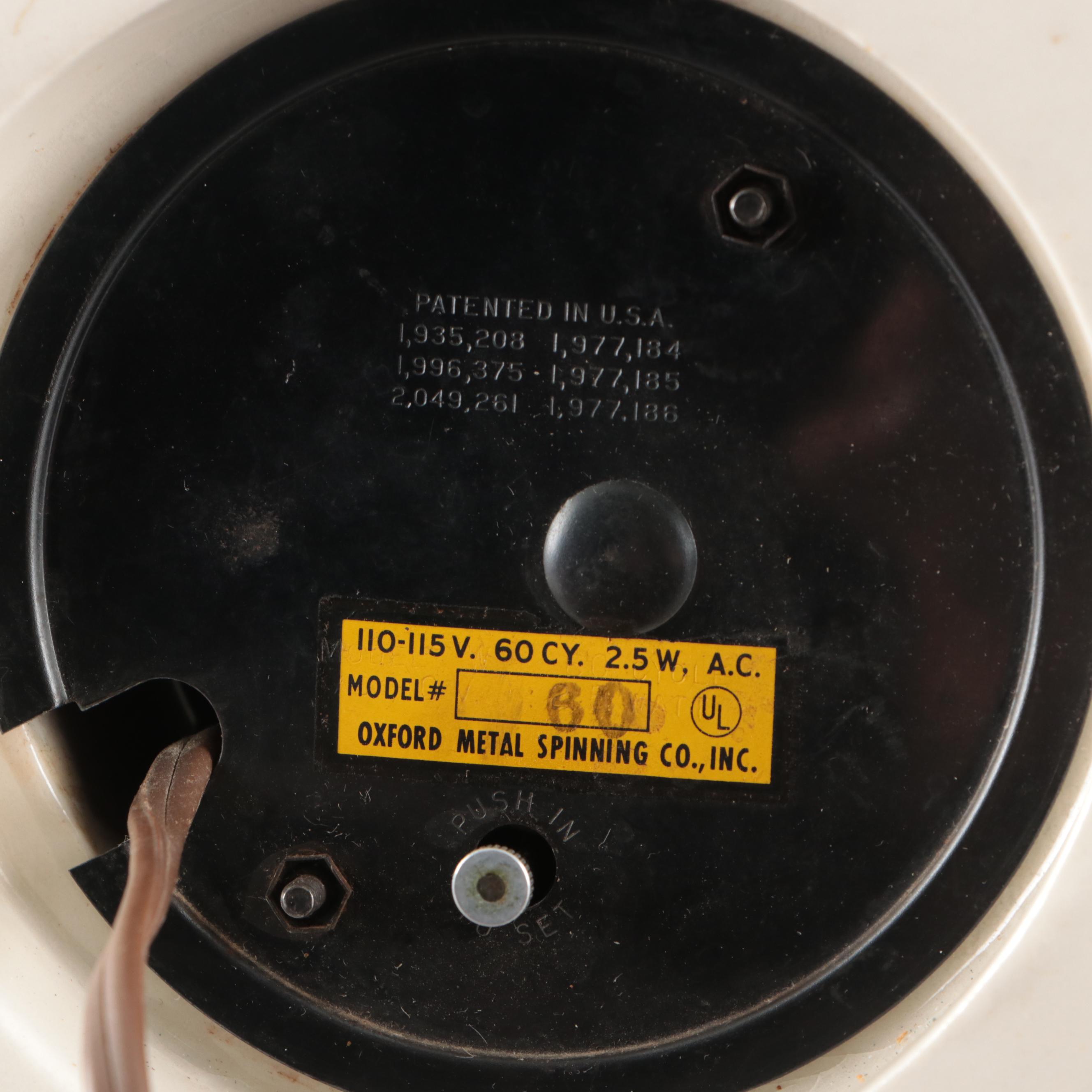 Silver Plate Vanity Set, Sessions Porcelain Clock, and More Vintage Vanity Décor