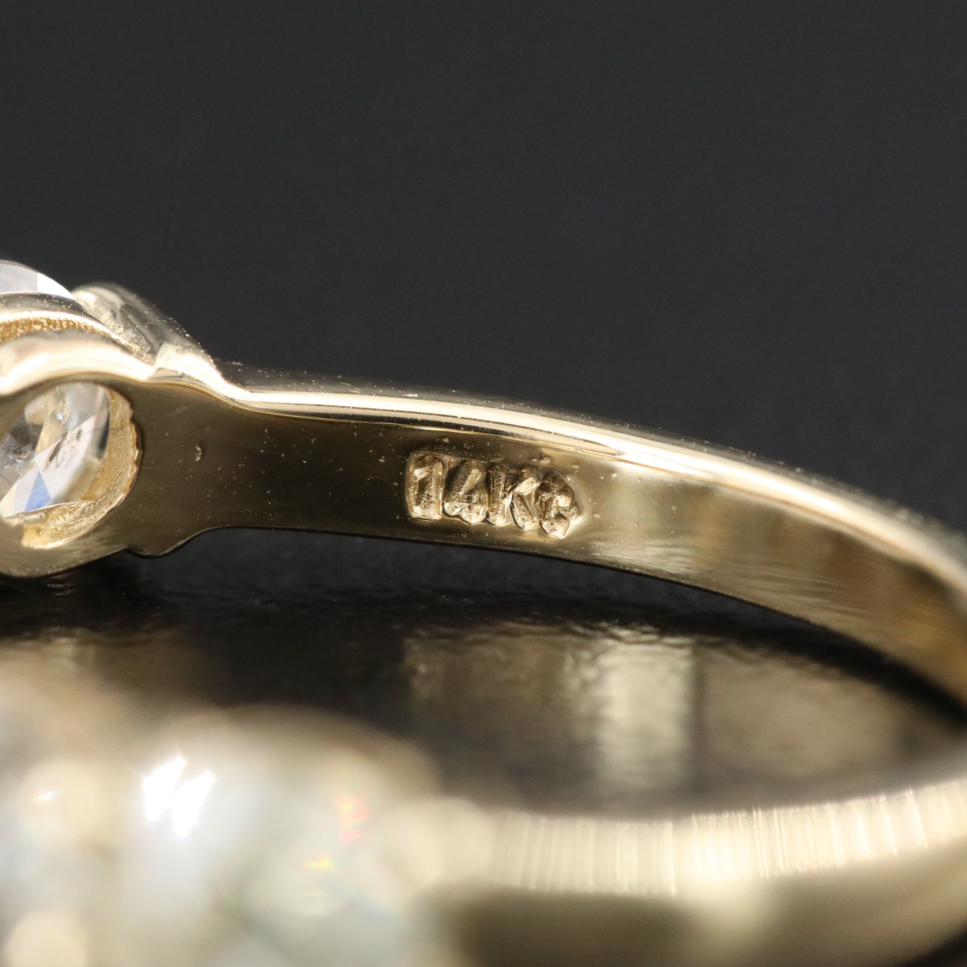 14K 3.11 CTW Diamond Ring with IGI Jewelry Report