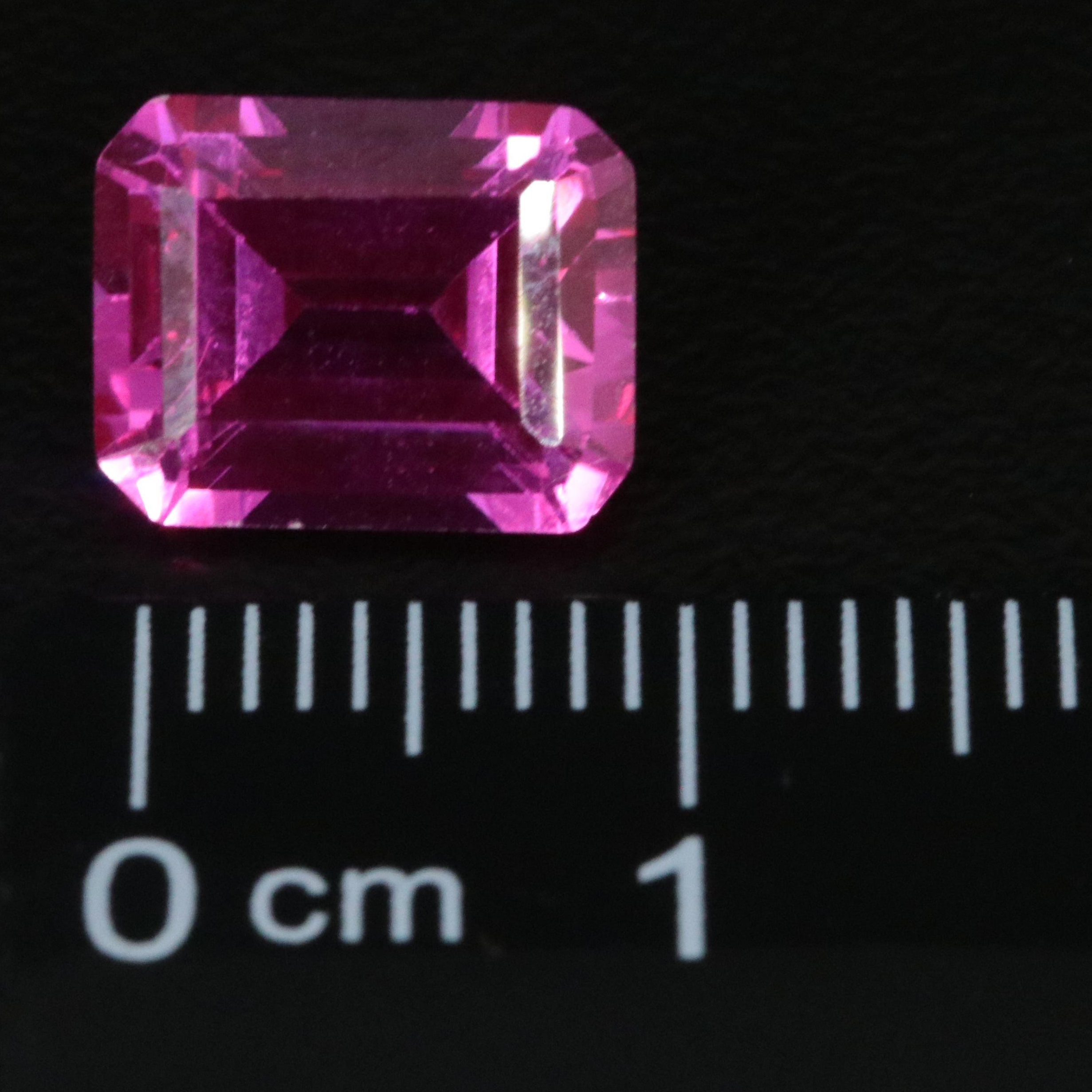 Loose 4.32 CT Lab Grown Ruby