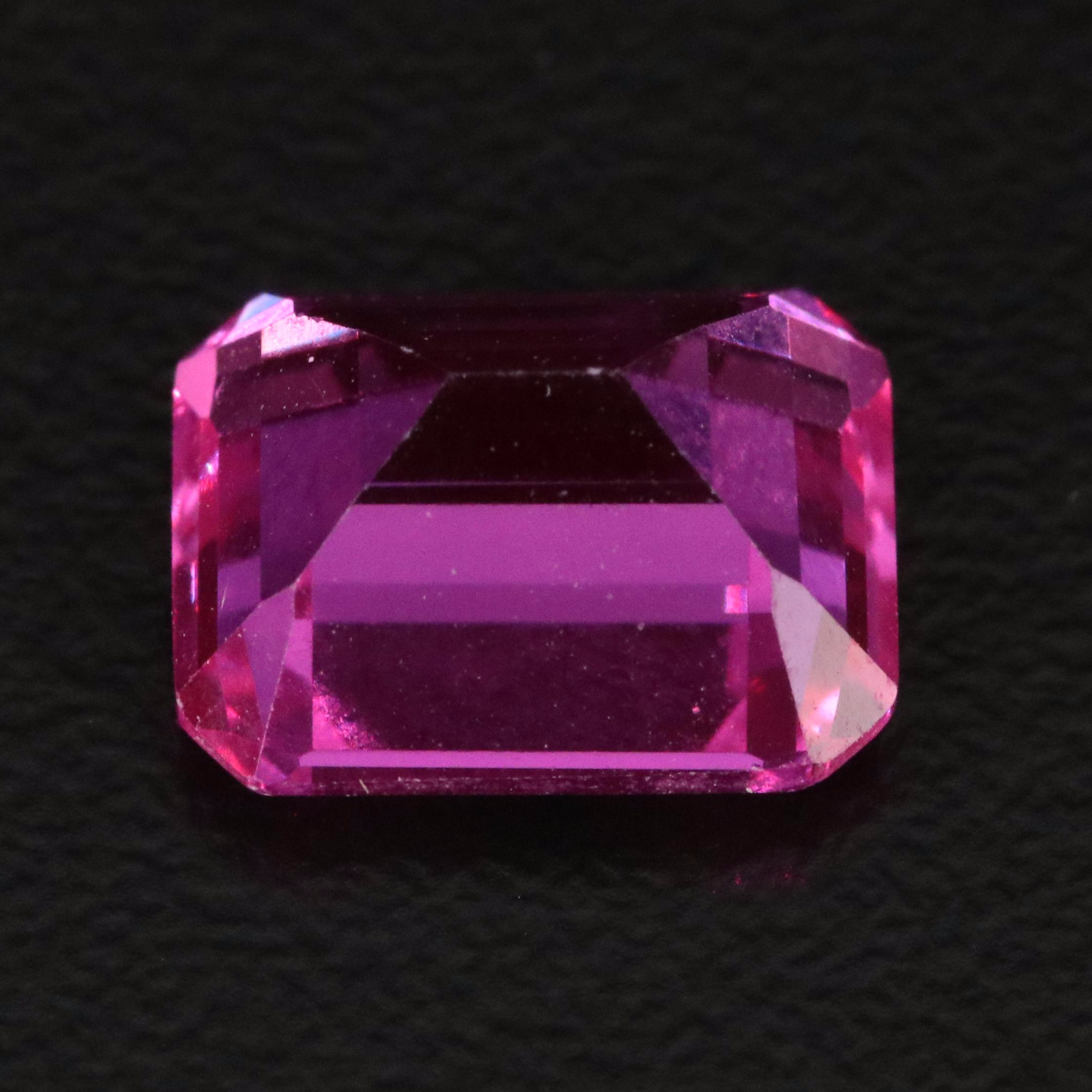 Loose 4.32 CT Lab Grown Ruby