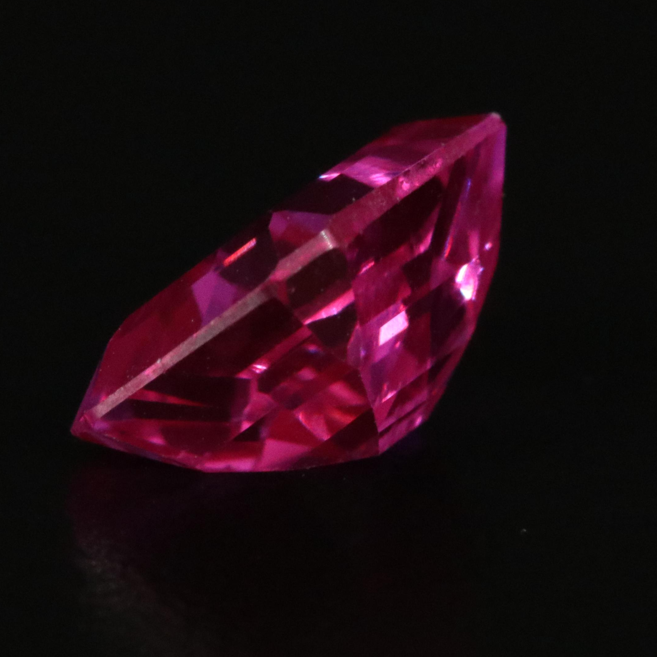 Loose 4.32 CT Lab Grown Ruby