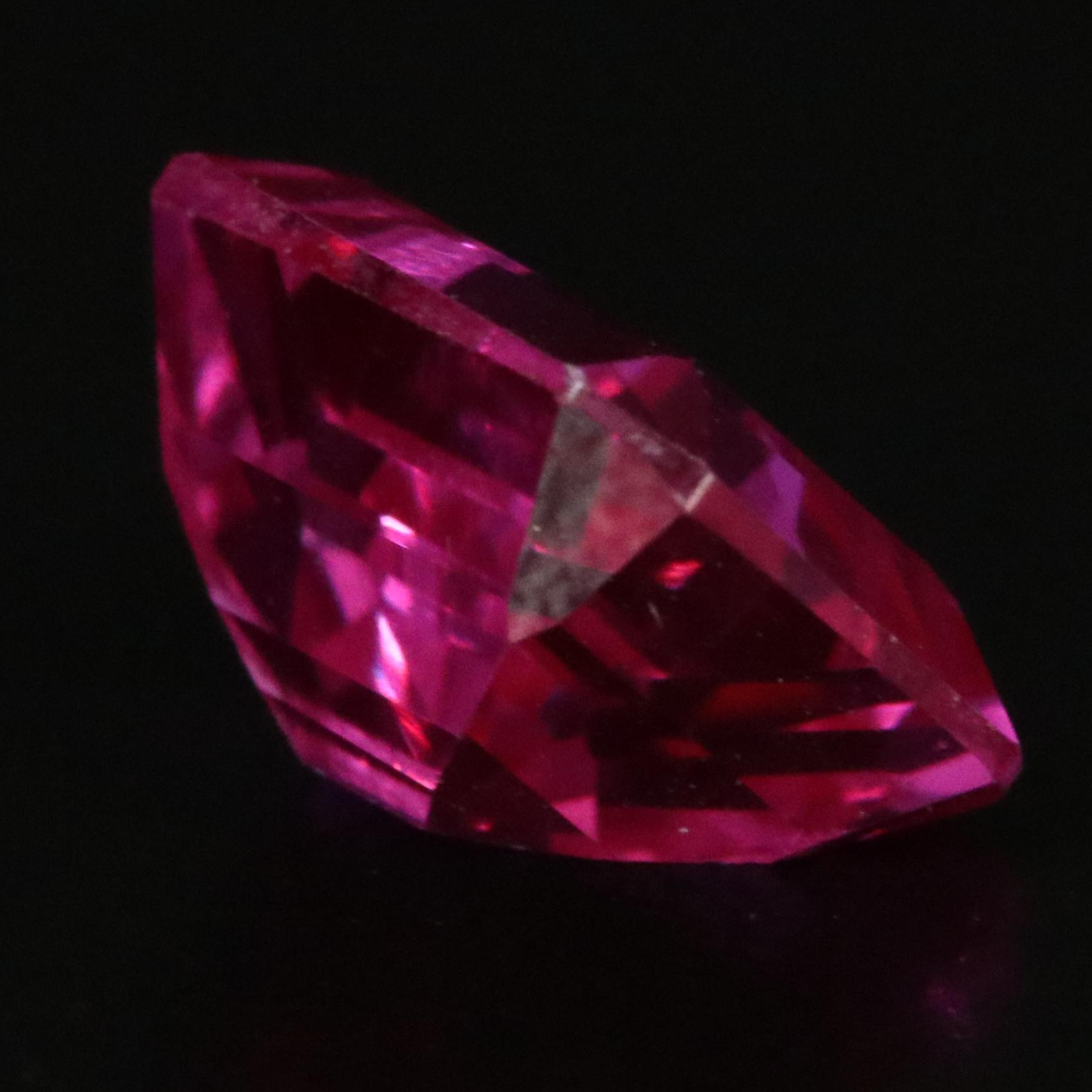 Loose 4.32 CT Lab Grown Ruby