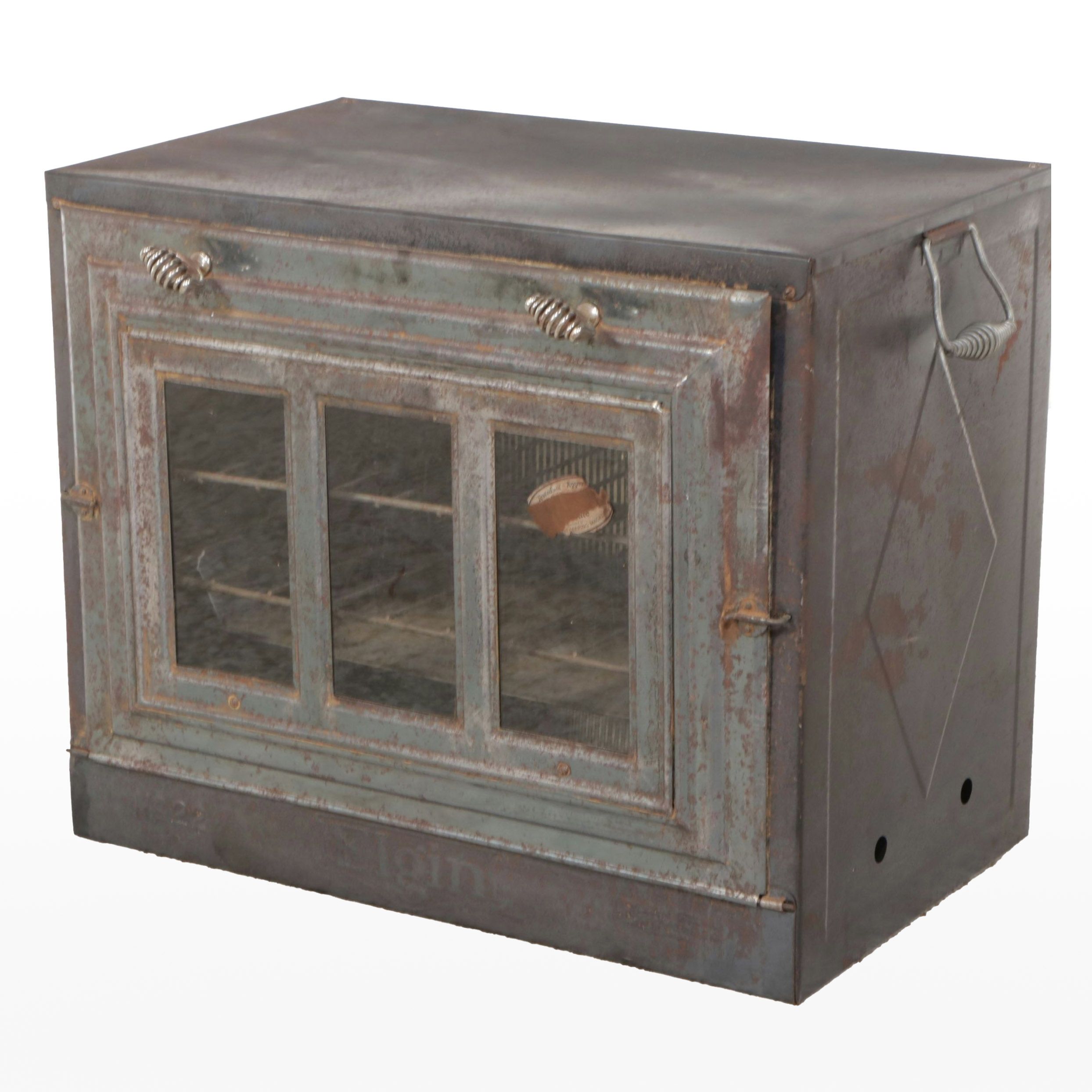 Vintage Portable Camping Warming Oven