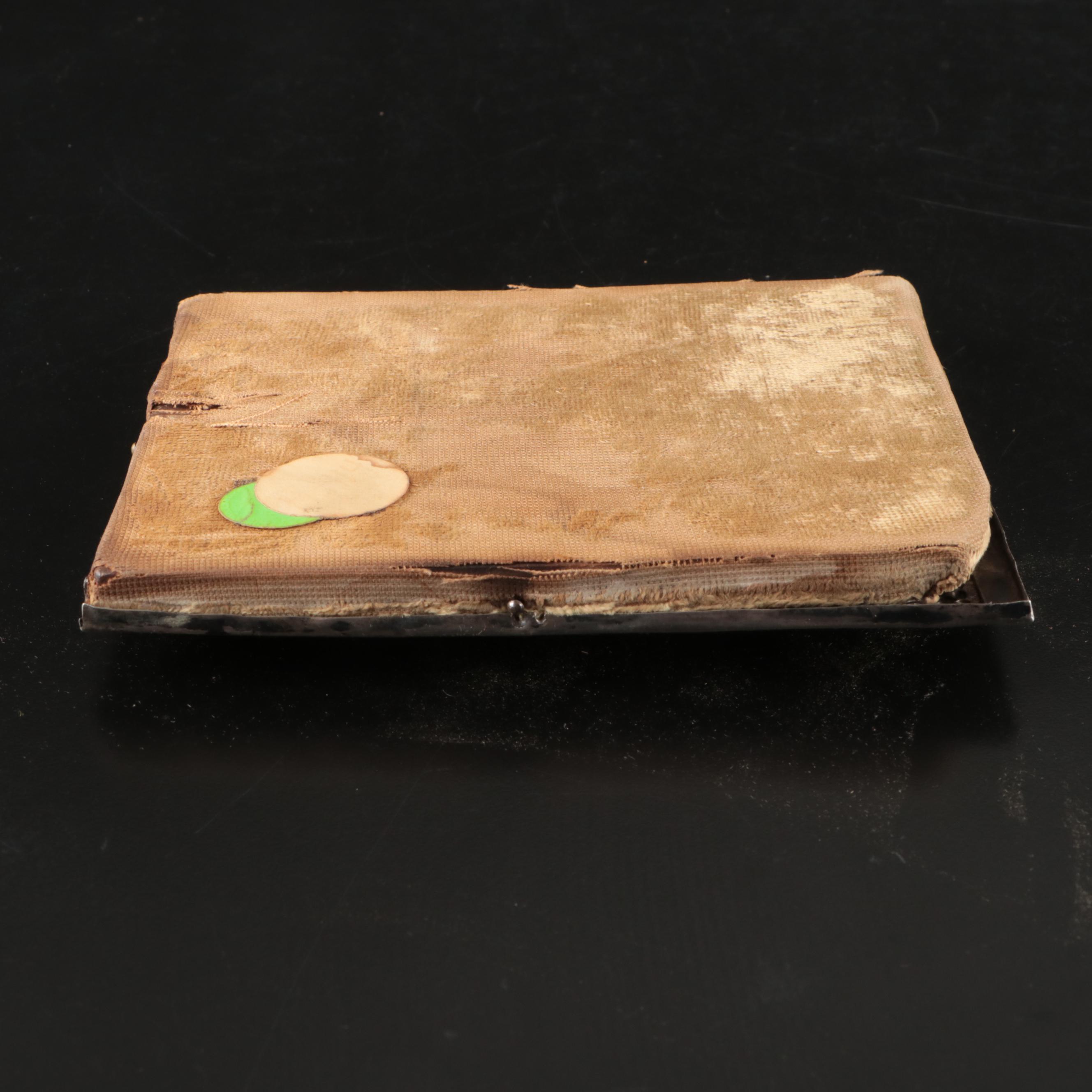 Greek Orthodox Icon of Madonna and Child in 800 Silver Repousse Frame