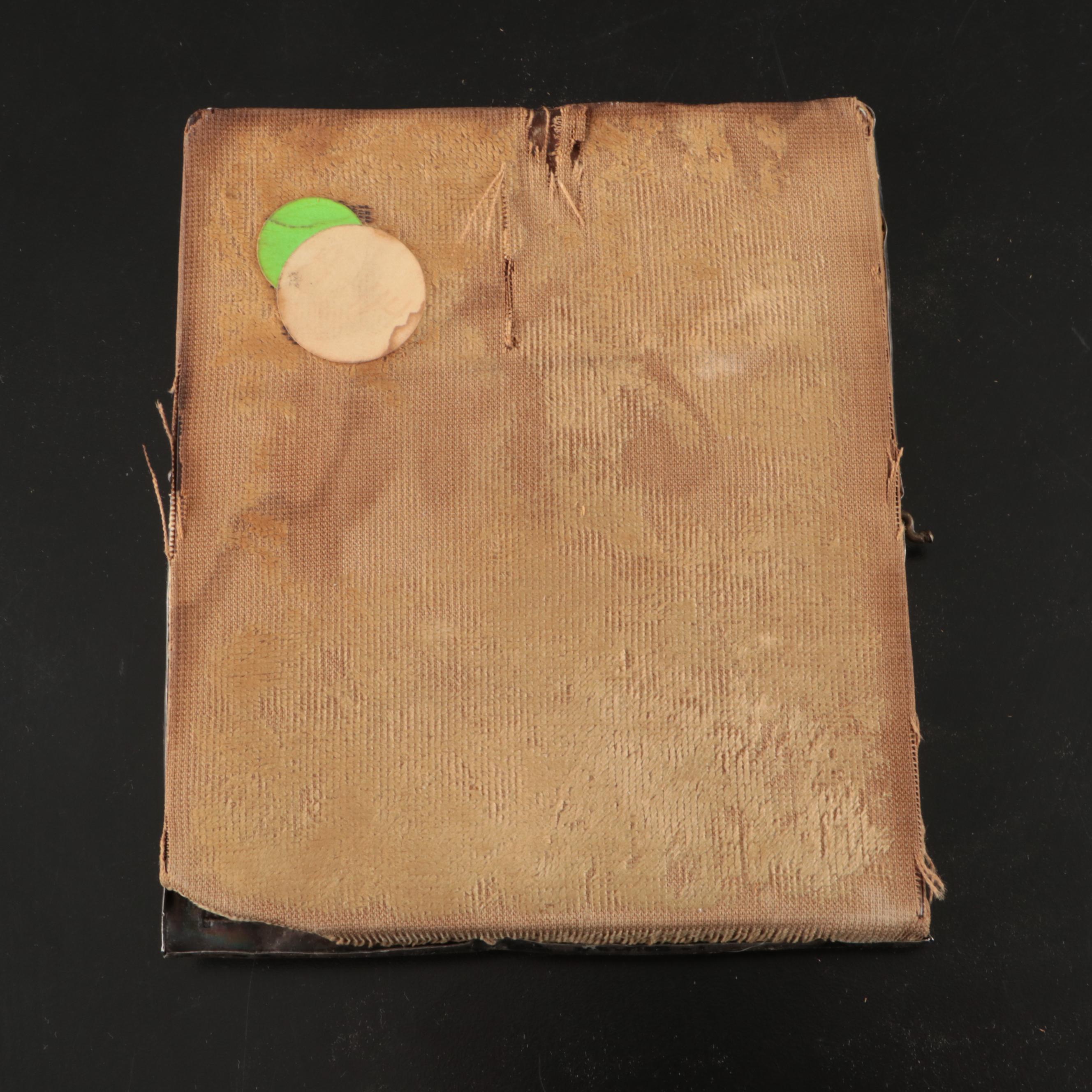 Greek Orthodox Icon of Madonna and Child in 800 Silver Repousse Frame