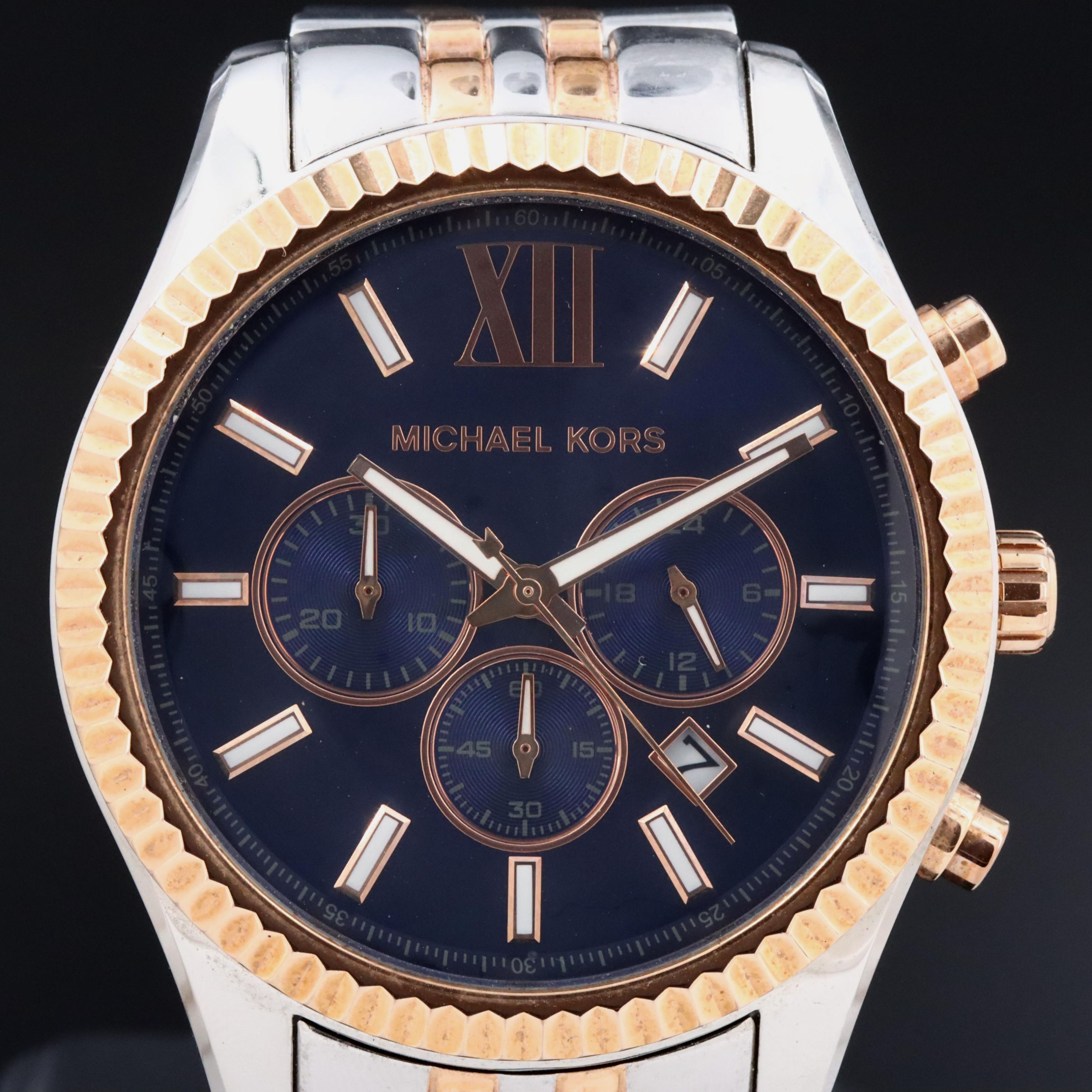 Michael Kors Lexington Chronograph Watch