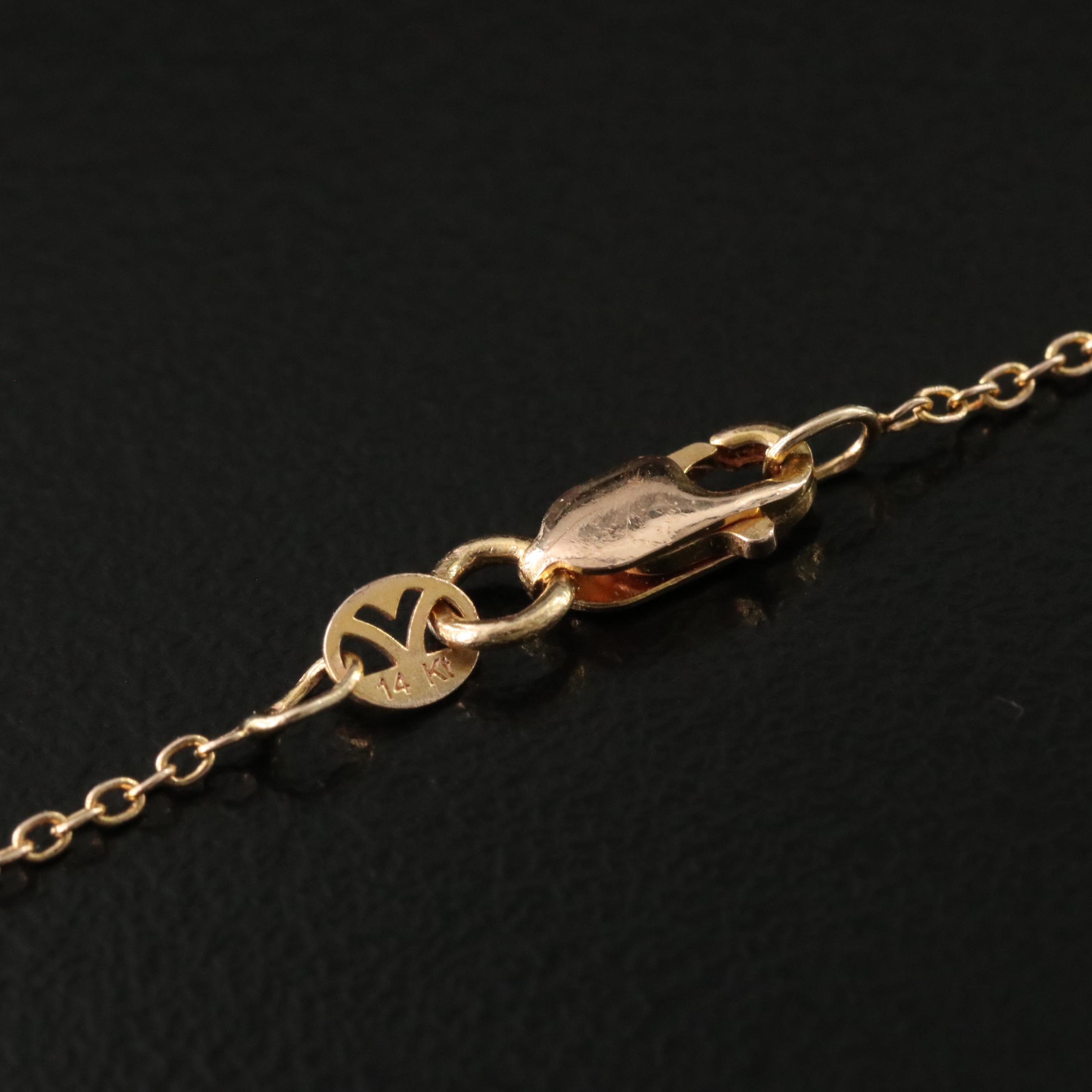 Le Vian 14K 0.92 CTW Diamond Pendant Necklace with Fancy Diamonds