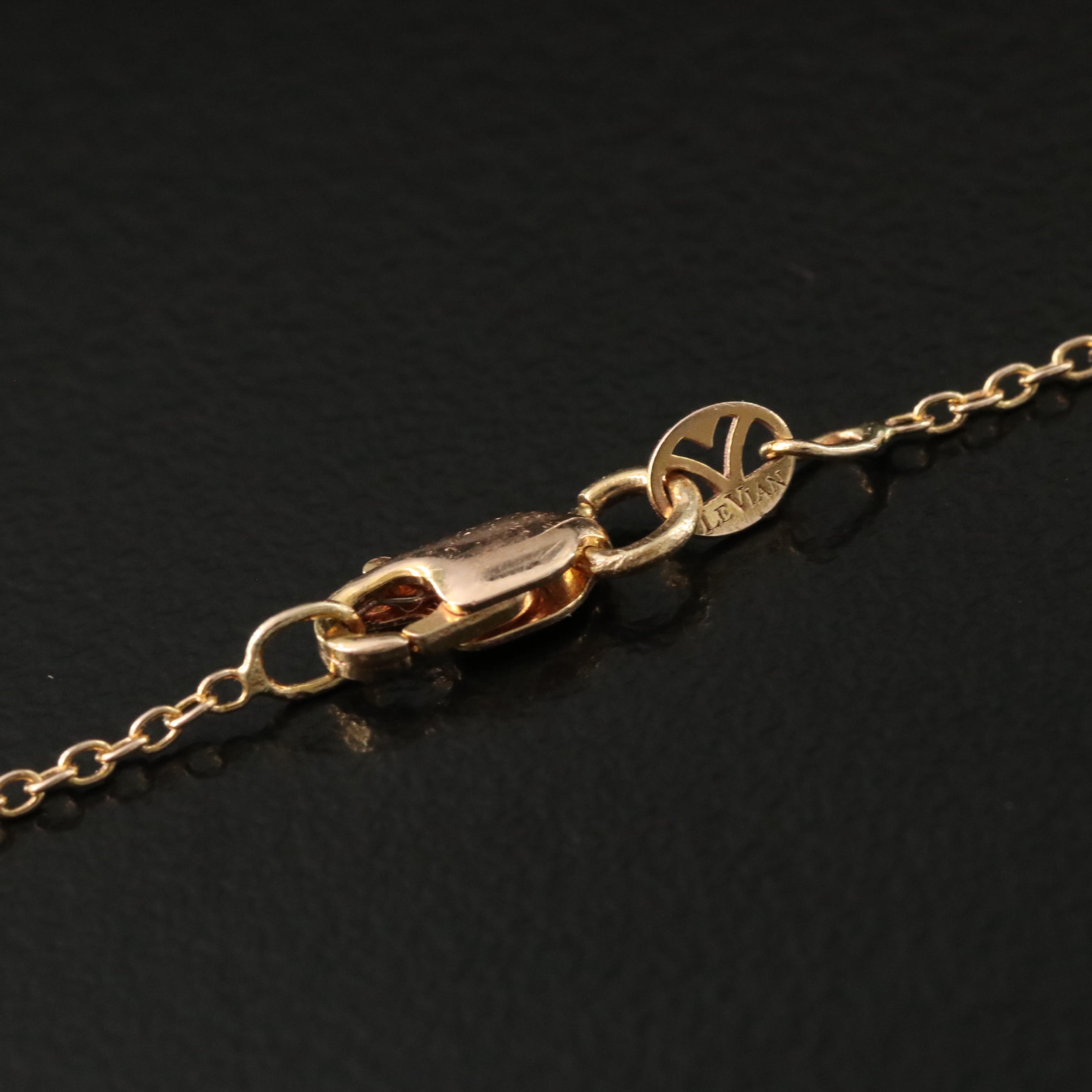 Le Vian 14K 0.92 CTW Diamond Pendant Necklace with Fancy Diamonds