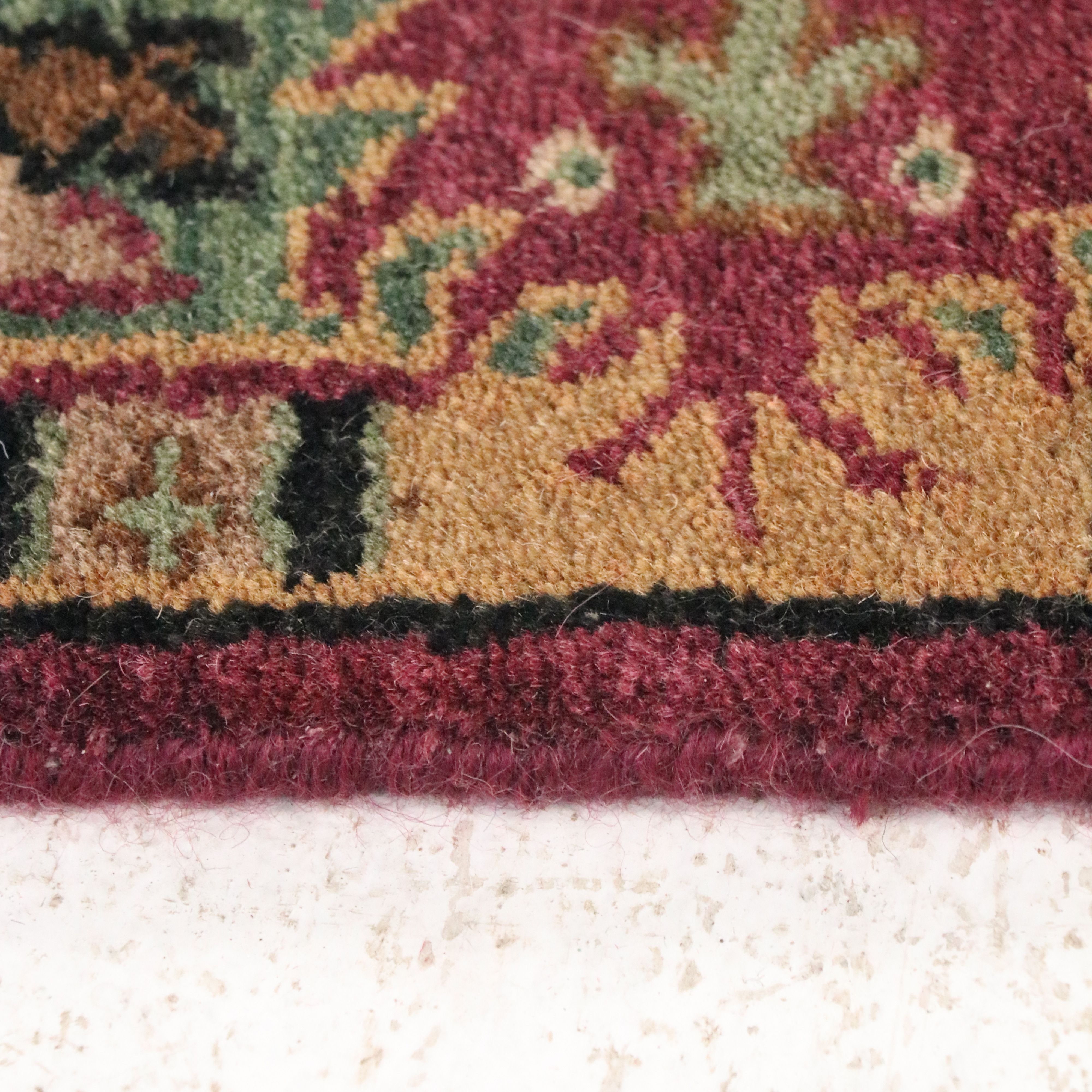 4'1 x 6'4 Hand-Knotted Indo-Persian Tabriz Area Rug