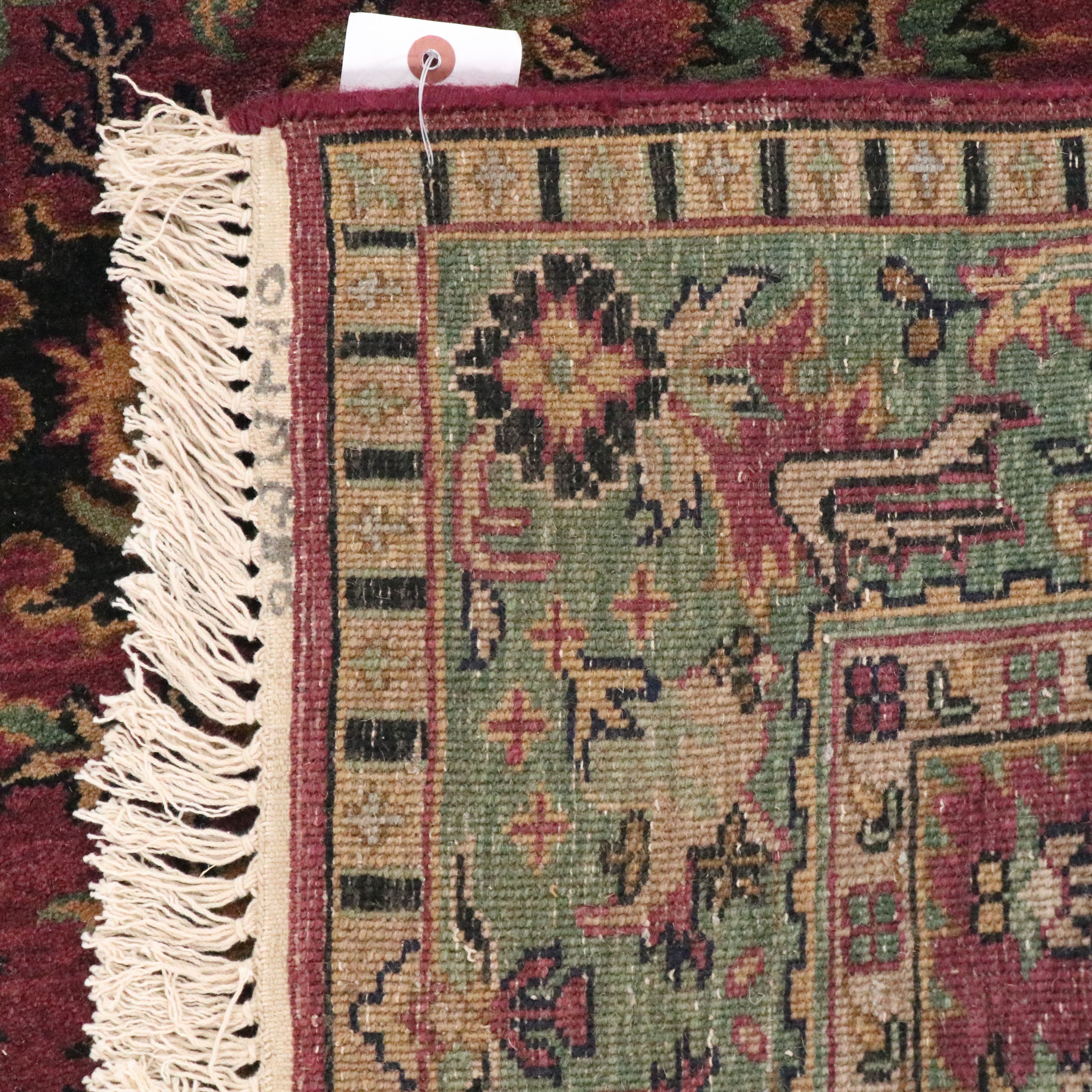 4'1 x 6'4 Hand-Knotted Indo-Persian Tabriz Area Rug