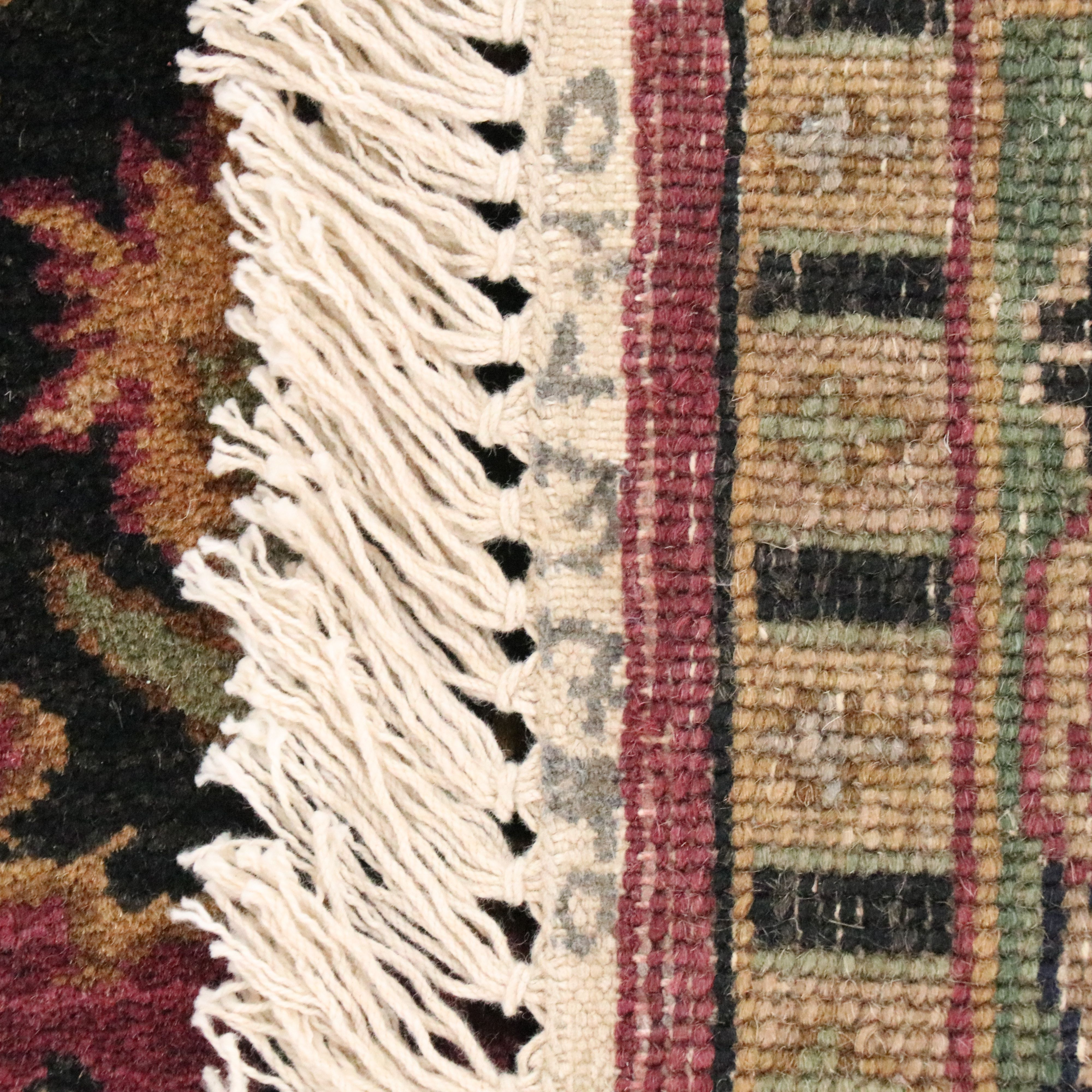 4'1 x 6'4 Hand-Knotted Indo-Persian Tabriz Area Rug