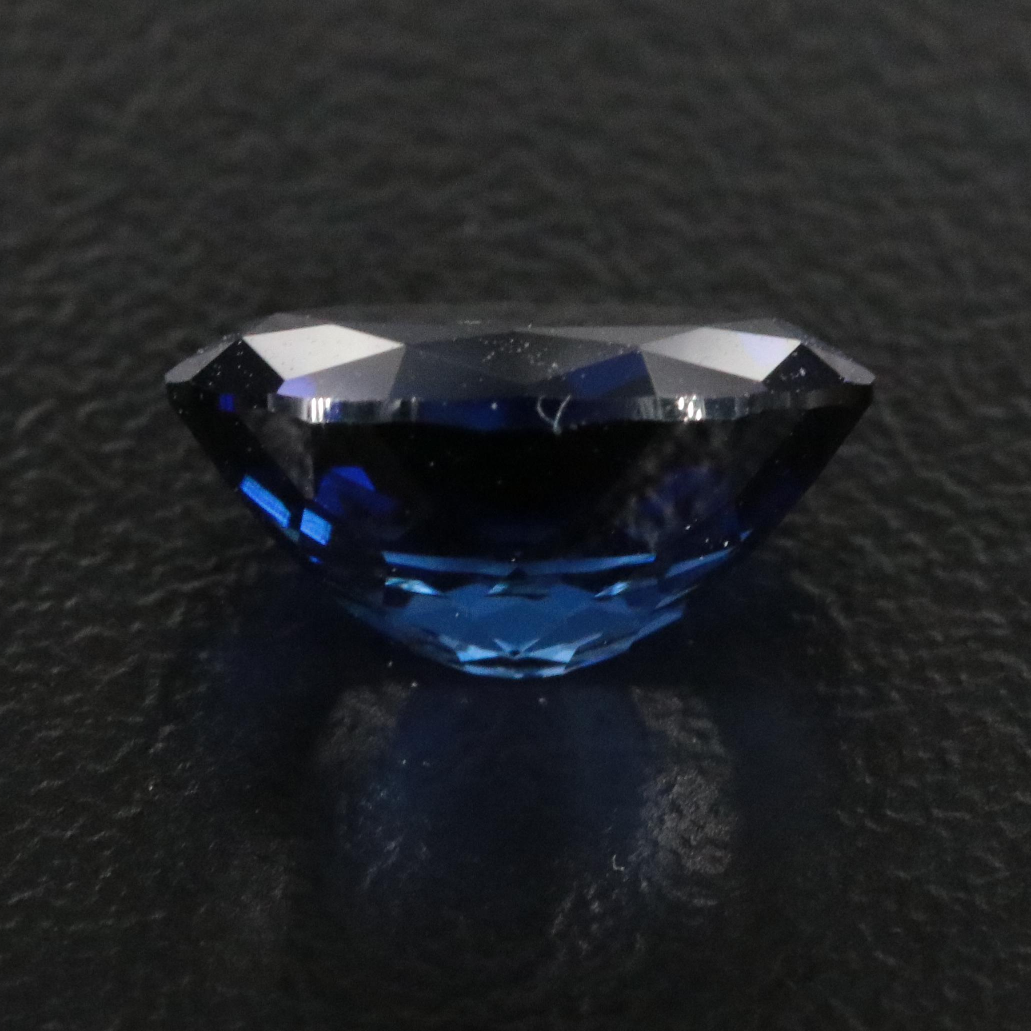 Loose 4.58 CT Lab Grown Sapphire