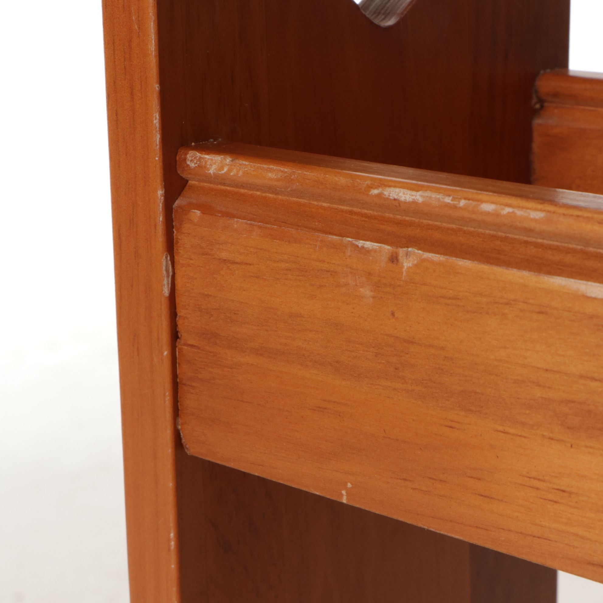 Progressive Furniture Pine Nightstand with a Quilt Stand