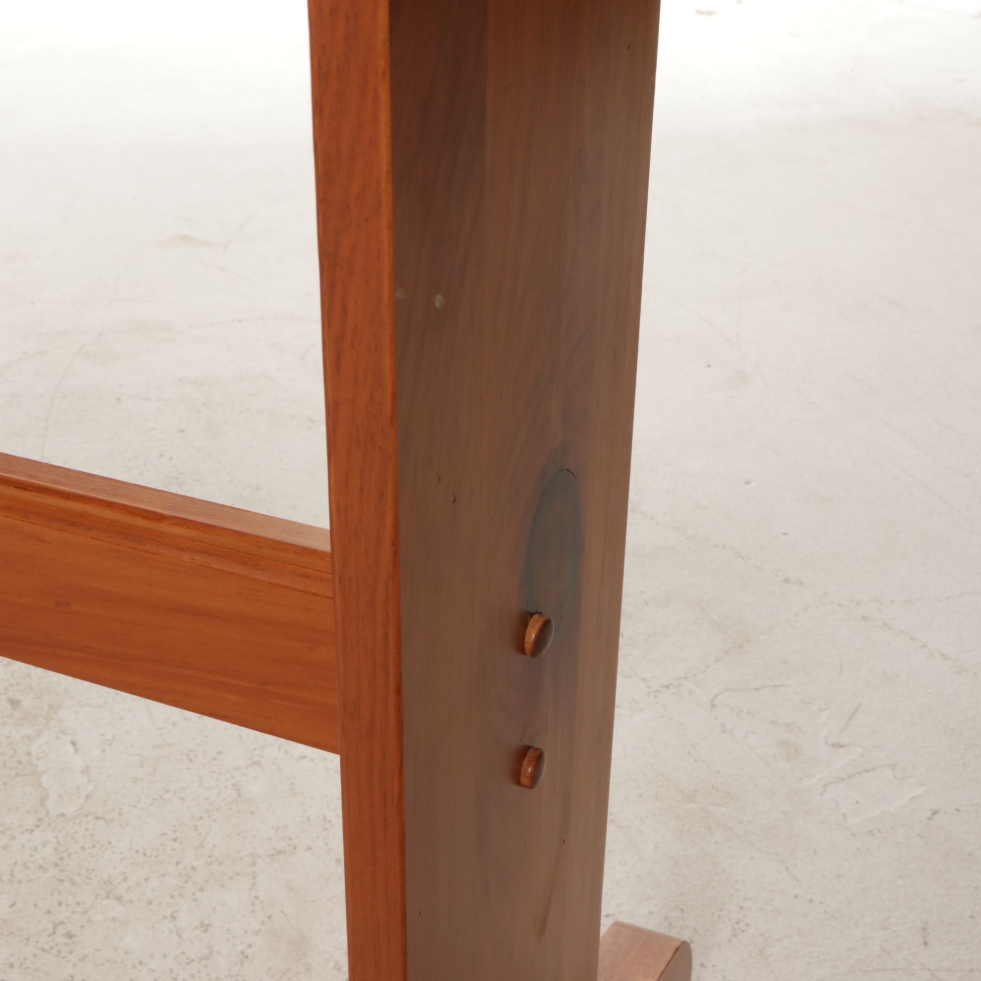 Progressive Furniture Pine Nightstand with a Quilt Stand