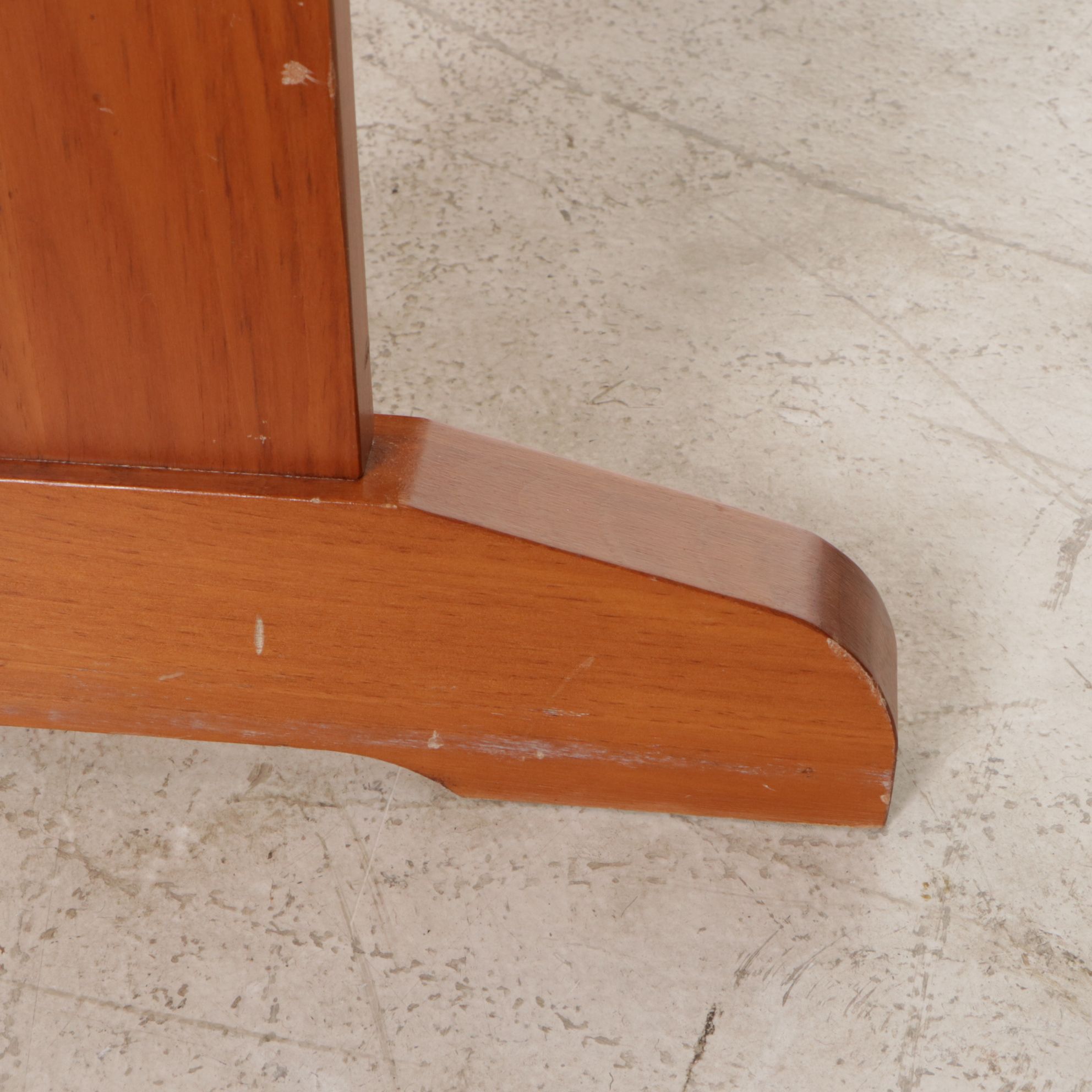 Progressive Furniture Pine Nightstand with a Quilt Stand