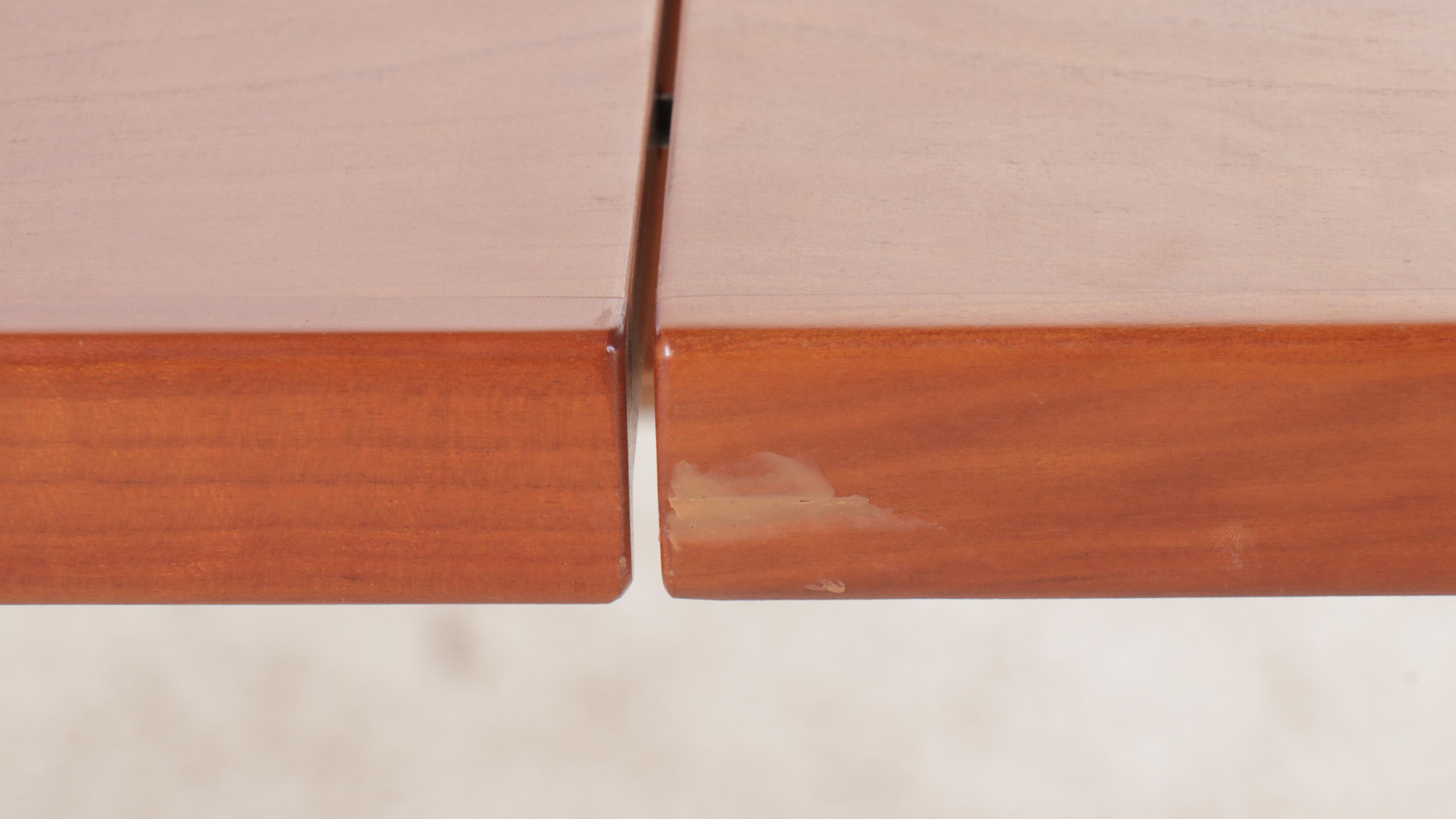 Modernist Dining Set: Skovby Danish Table with Eight Sibau Beech Chairs