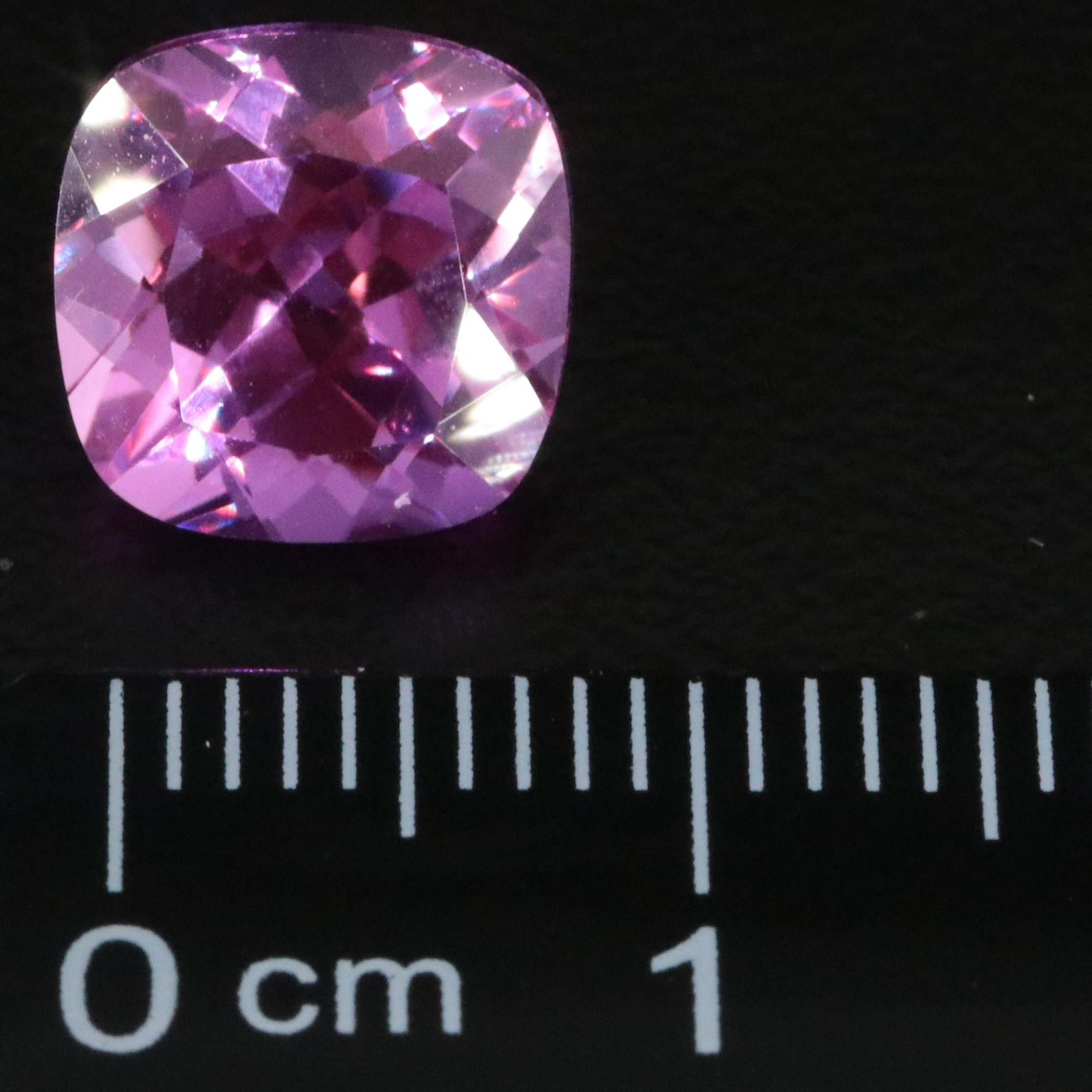 Loose 4.53 CT Lab Grown Sapphire