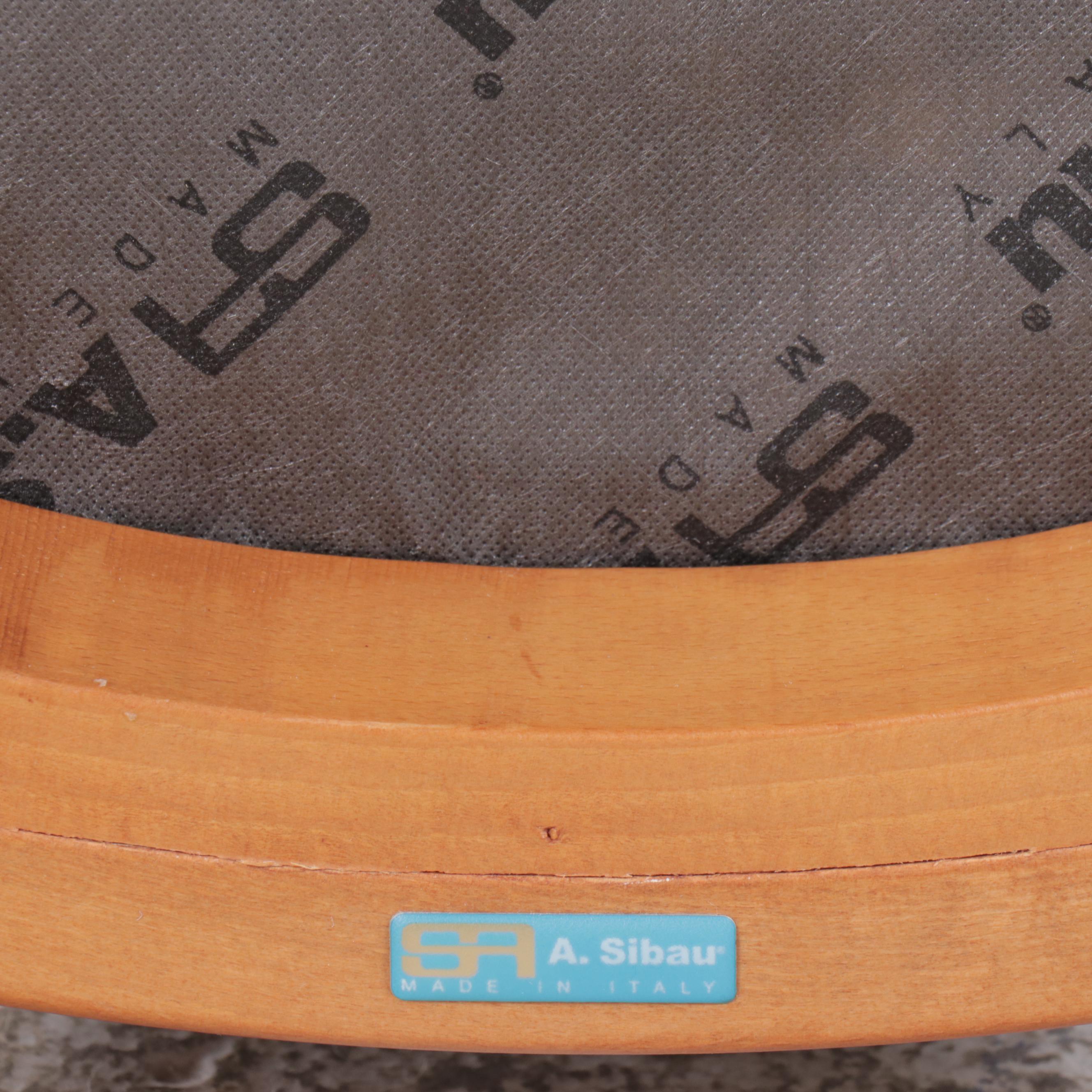 Modernist Dining Set: Skovby Danish Table with Eight Sibau Beech Chairs