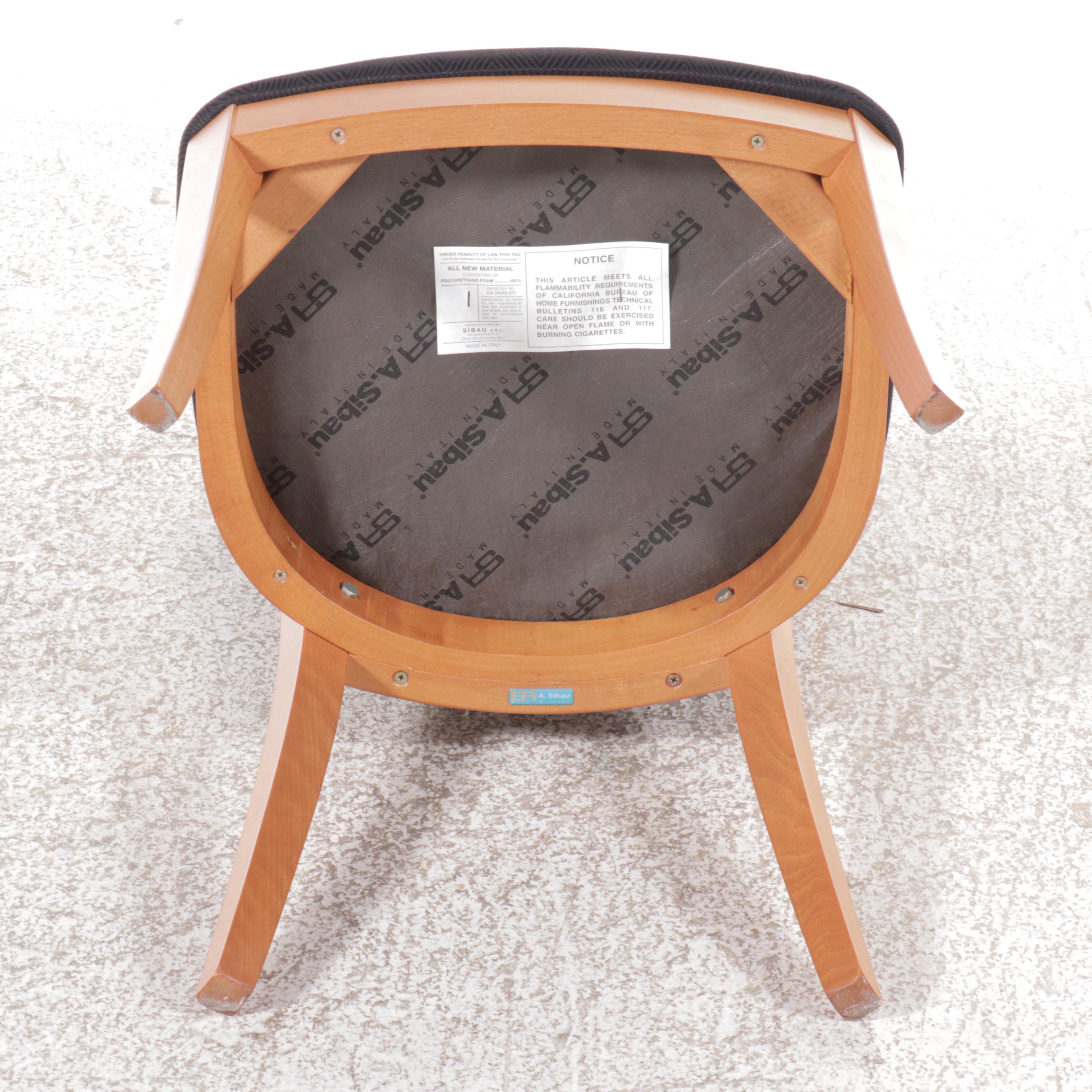 Modernist Dining Set: Skovby Danish Table with Eight Sibau Beech Chairs