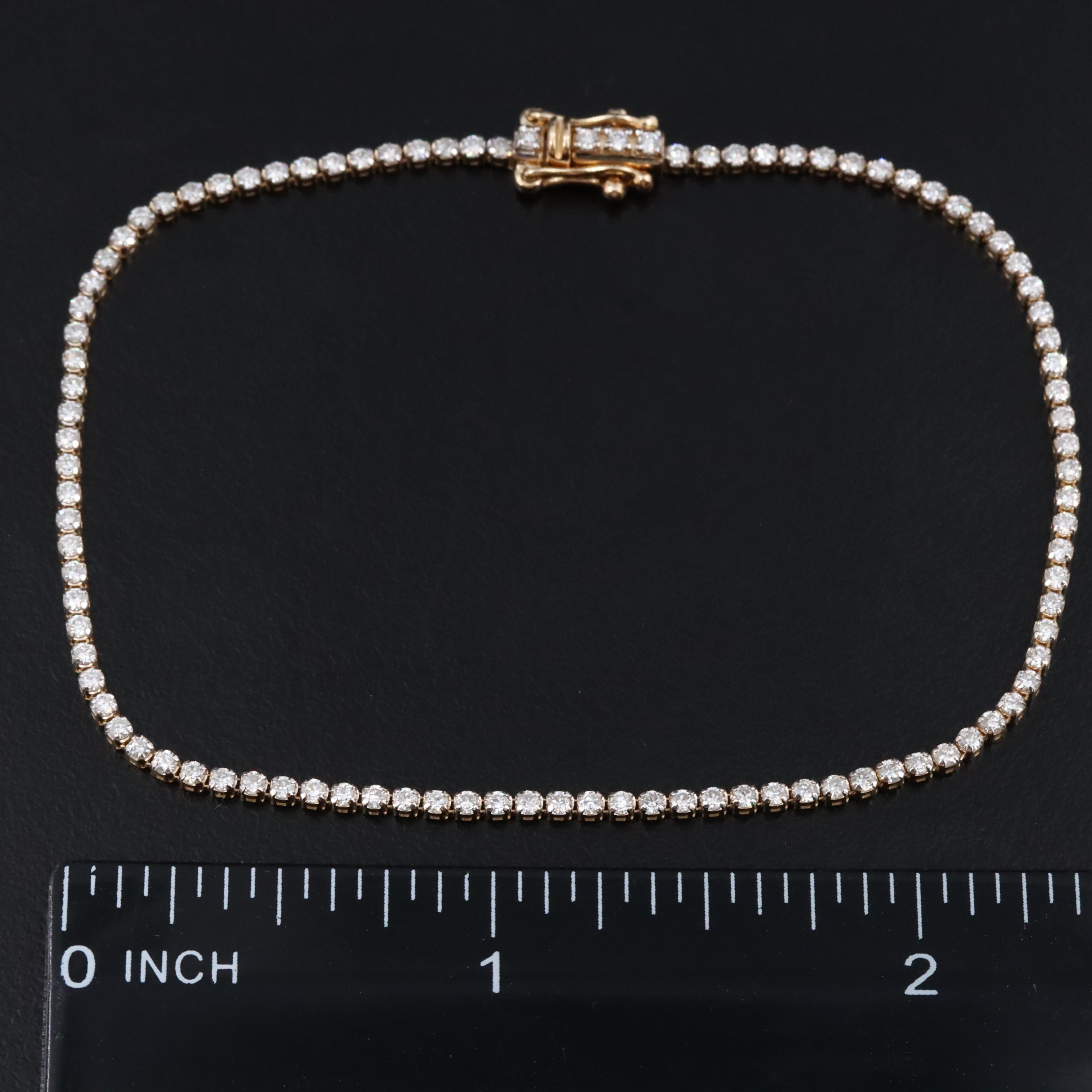 14K 1.36 CTW Diamond Bracelet
