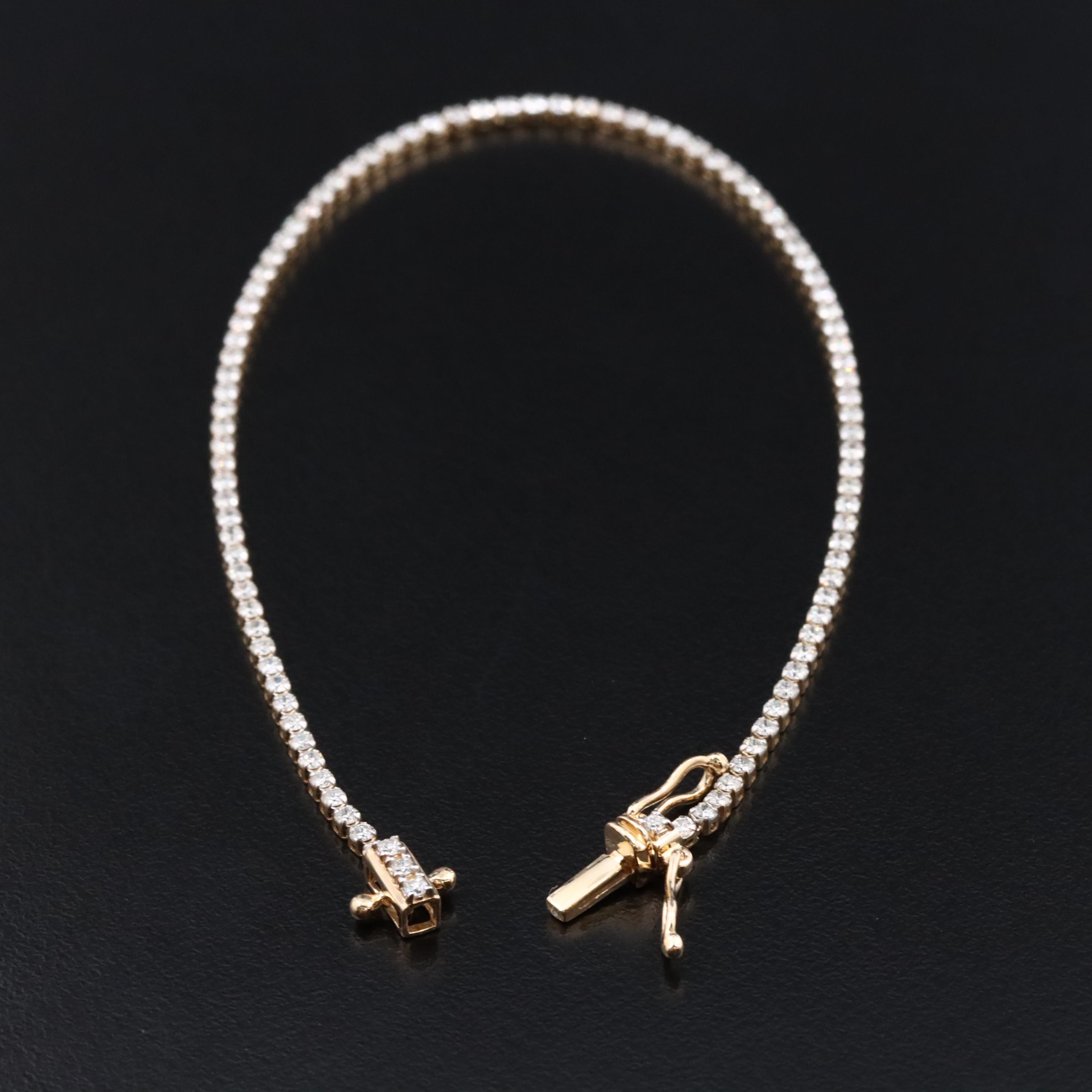 14K 1.36 CTW Diamond Bracelet