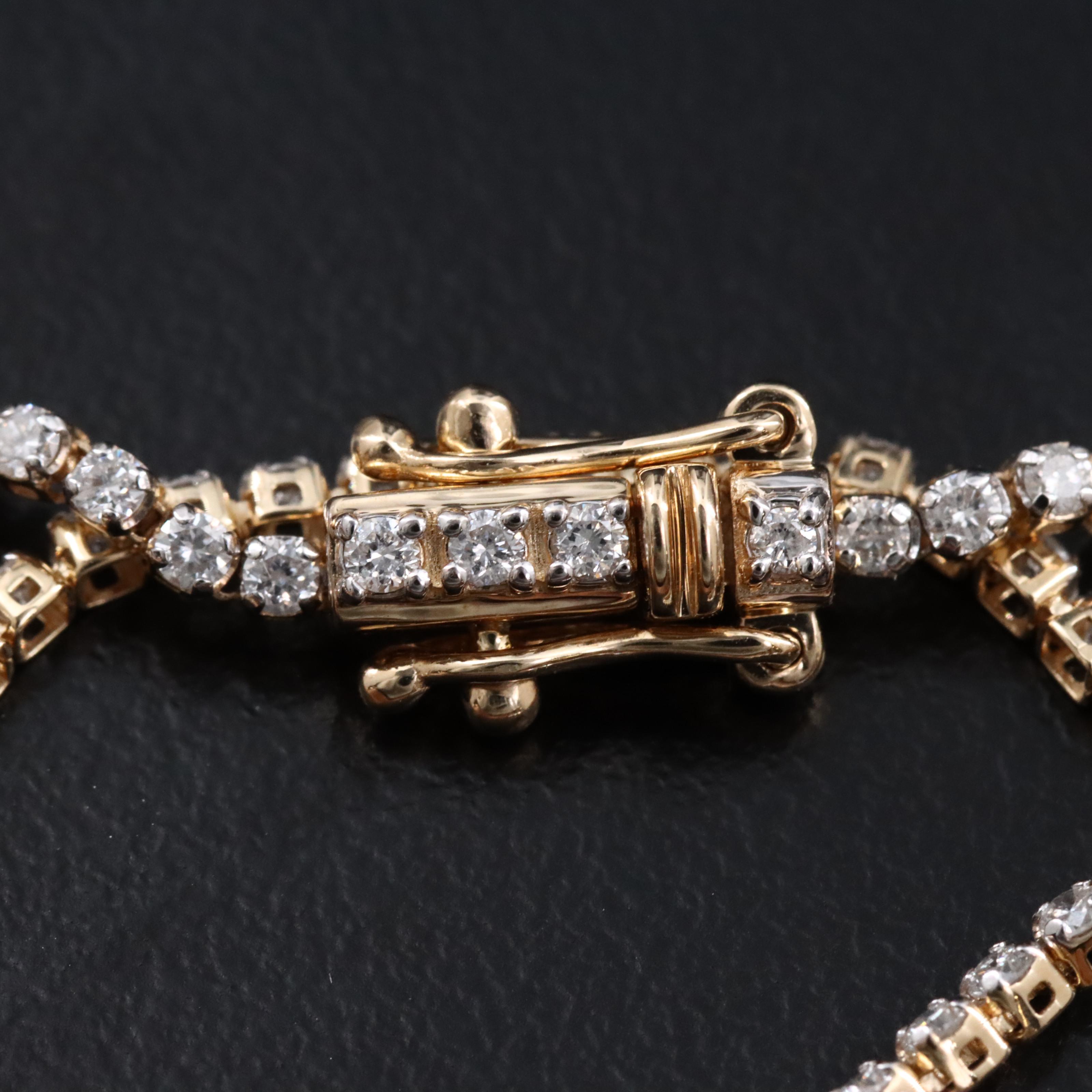 14K 1.36 CTW Diamond Bracelet