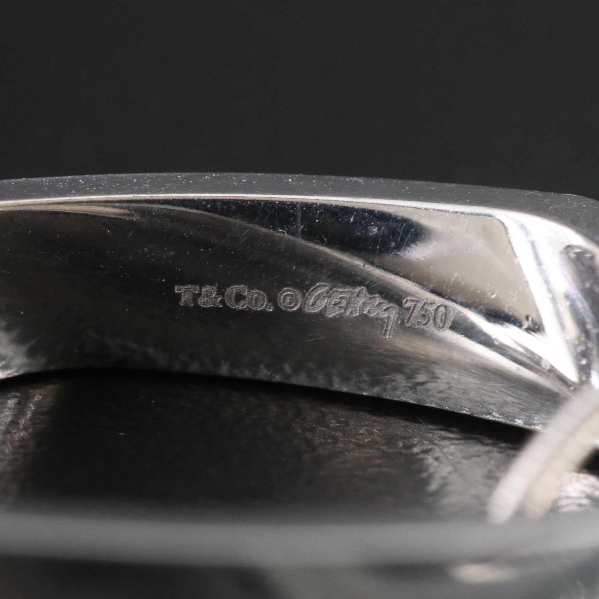 Frank Gehry for Tiffany & Co. 18K 0.30 CTW Diamond Torque Pendant Necklace