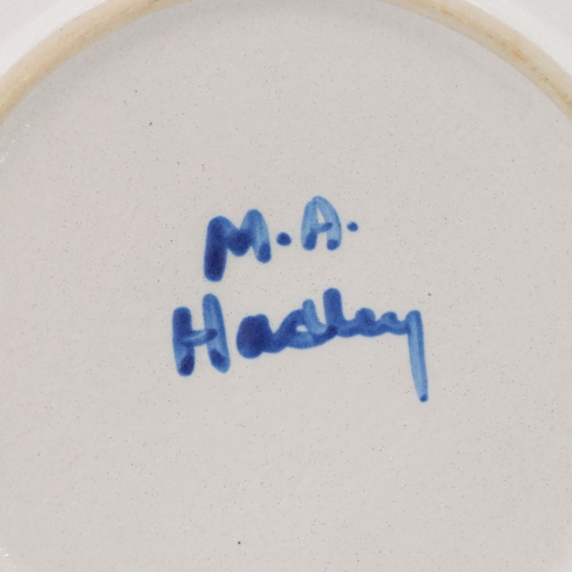 Hand-Painted Earthenware Dishes by M.A. Hadley & Louisville Pottery