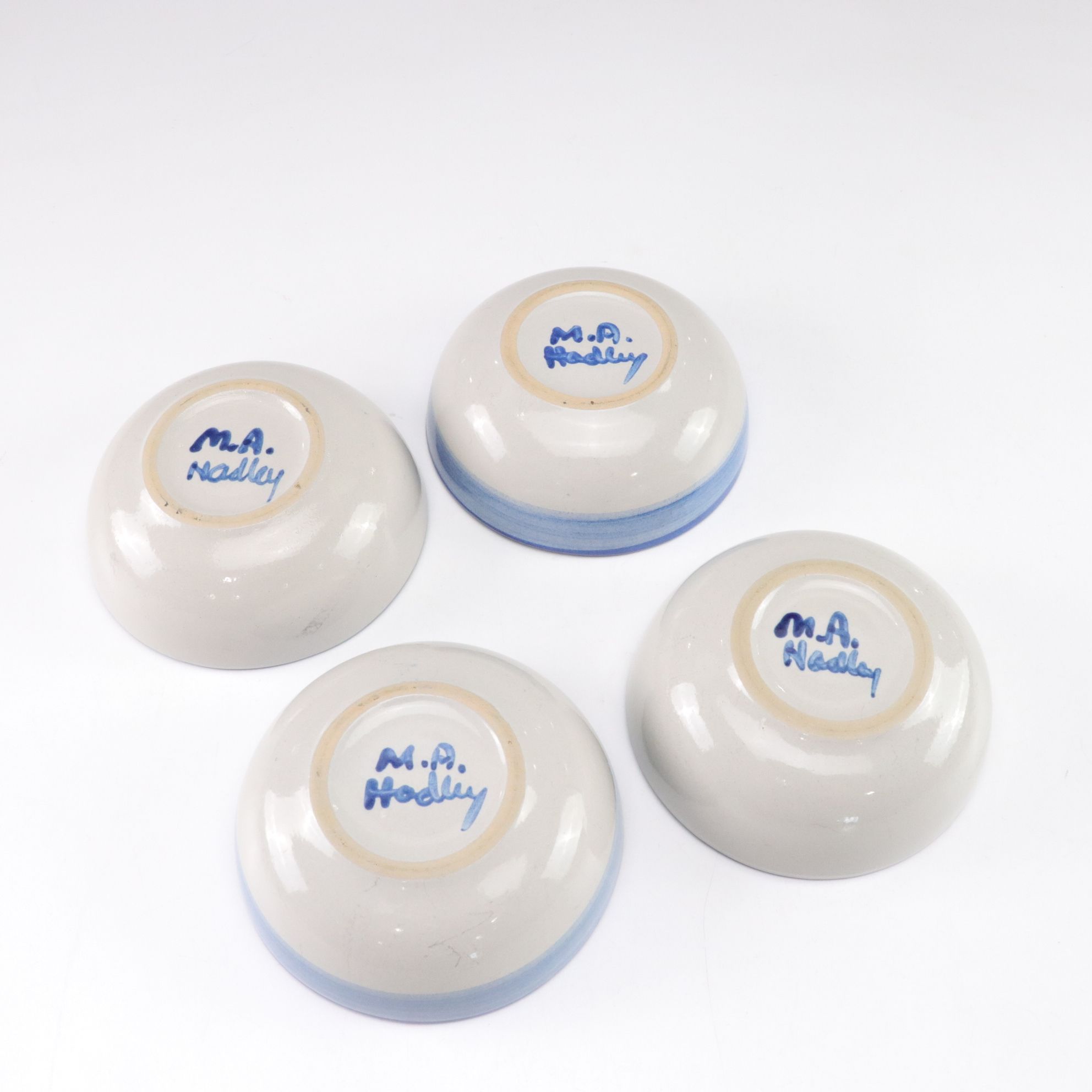 Hand-Painted Earthenware Dishes by M.A. Hadley & Louisville Pottery