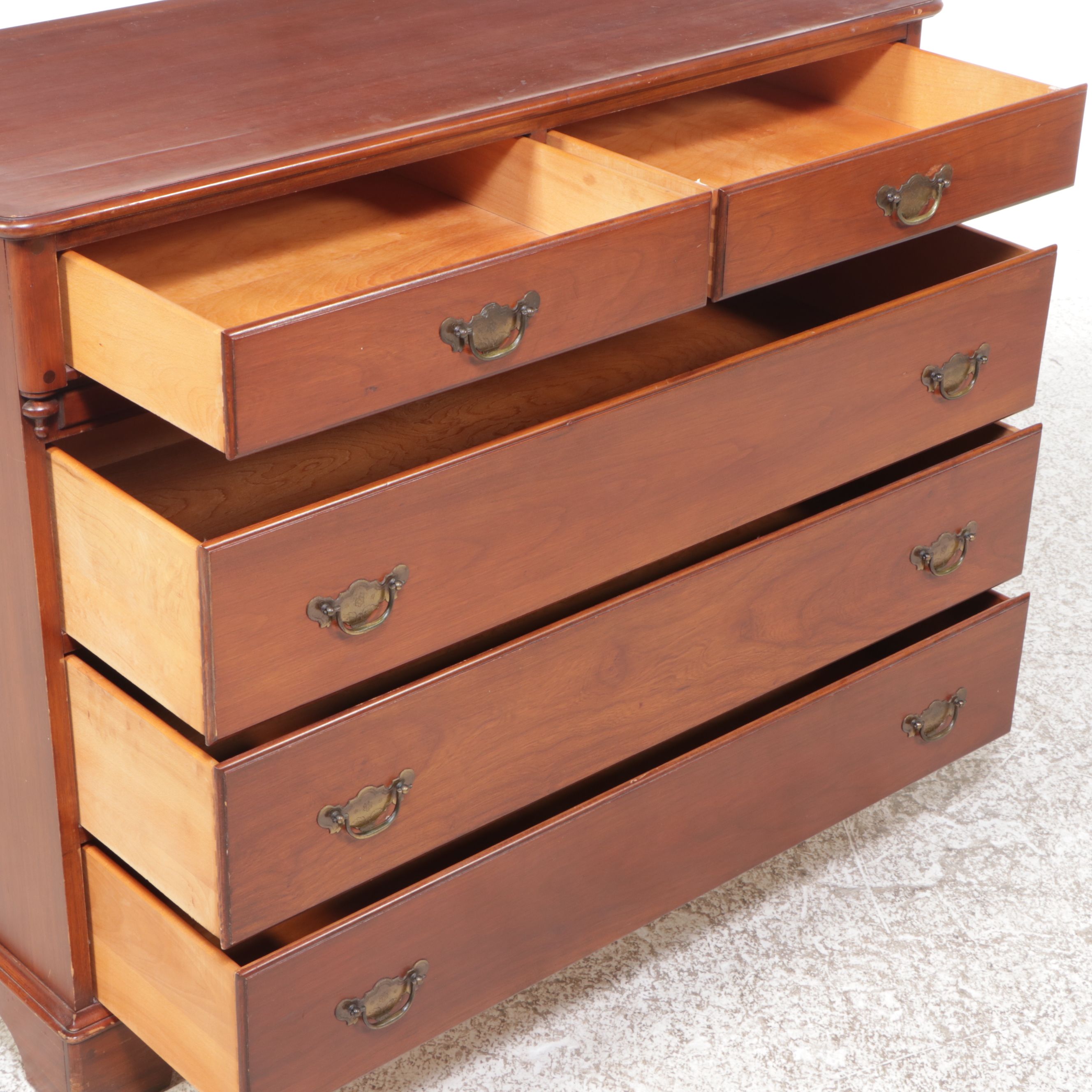 Lewisburg Chair & Furniture Co. Chippendale Style Chest of Drawers