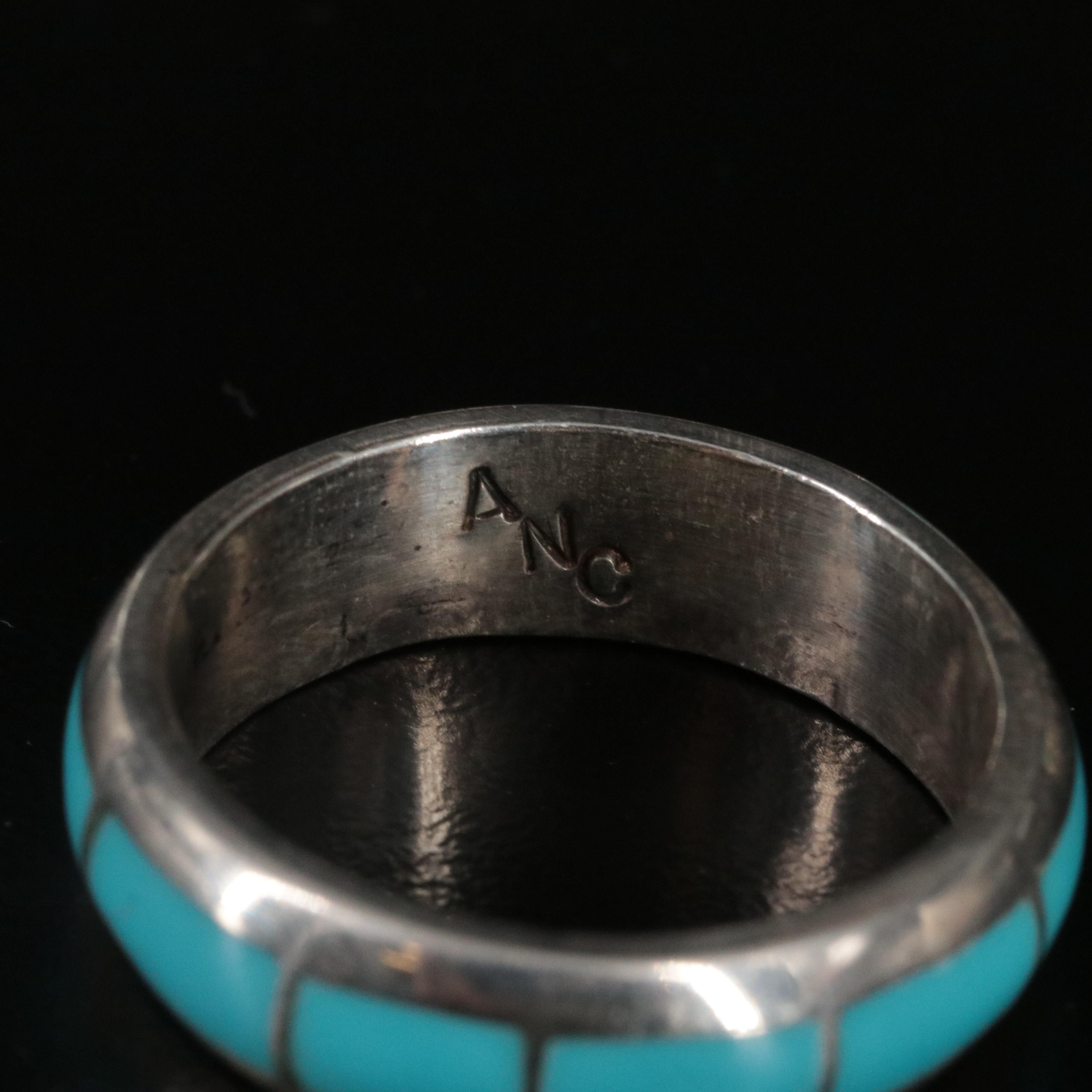 Sterling Southwestern Ring Collection with Stones