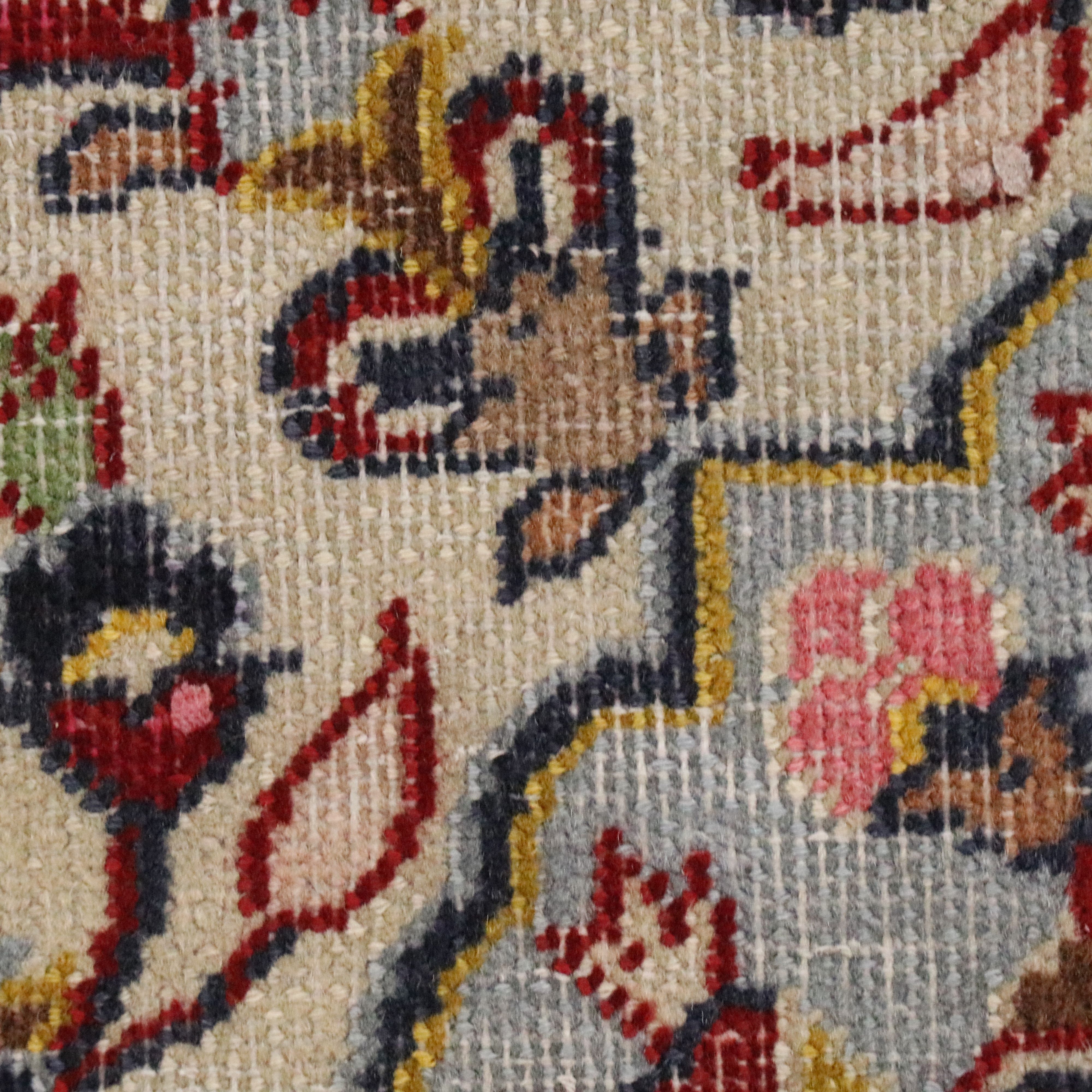 4'6 x 6'7 Hand-Knotted Persian Tabriz Area Rug