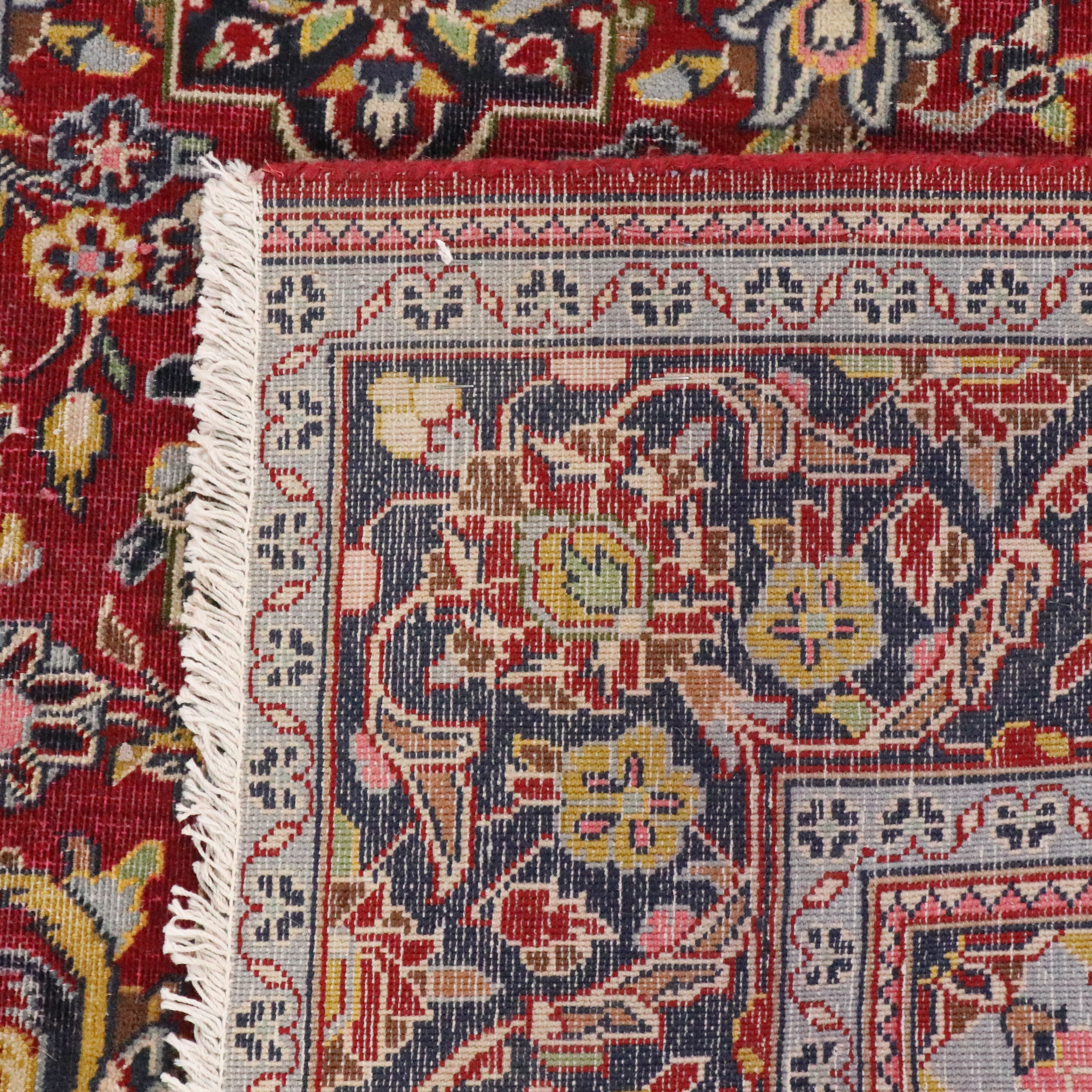 4'6 x 6'7 Hand-Knotted Persian Tabriz Area Rug