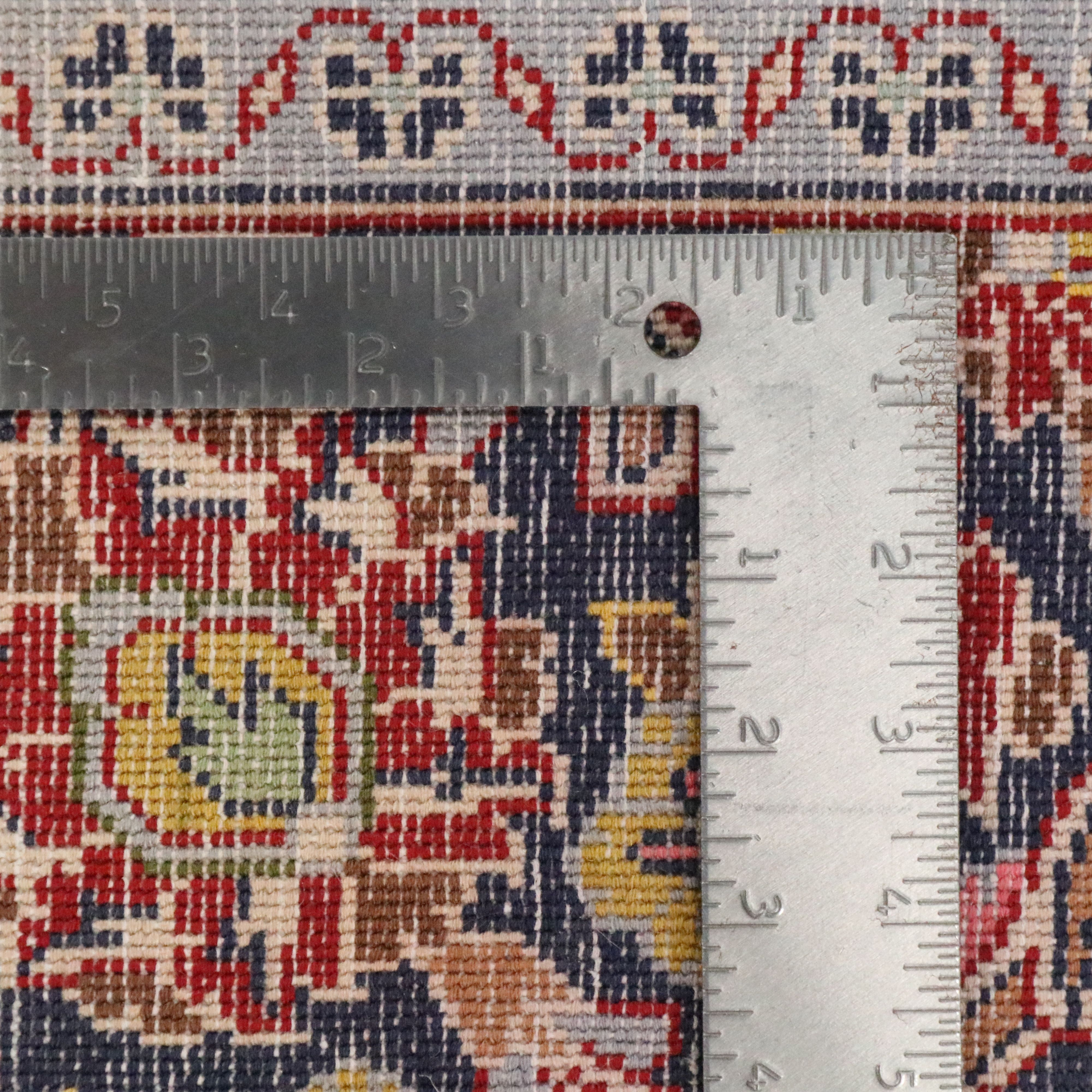 4'6 x 6'7 Hand-Knotted Persian Tabriz Area Rug